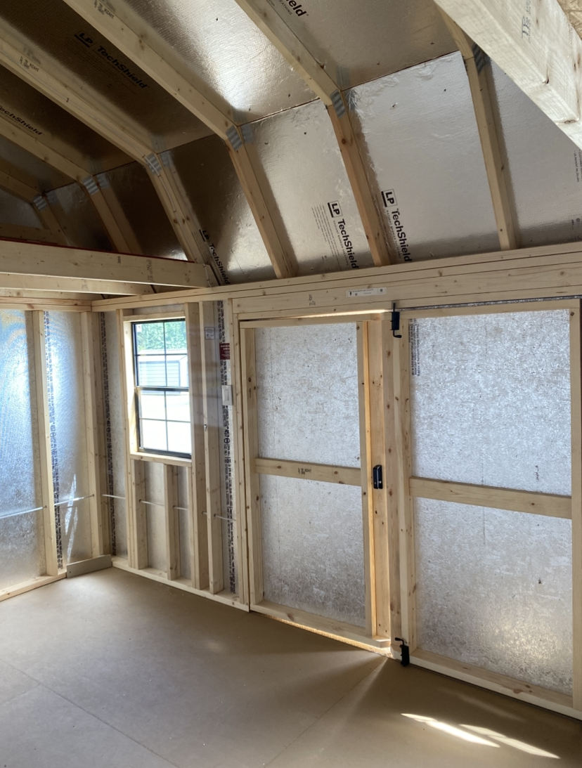Thumbnail 3 for 12 x 16 Lofted Barn (Low Wall)