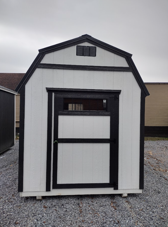 Image of 8 x 12 Lofted Barn (Low Wall)