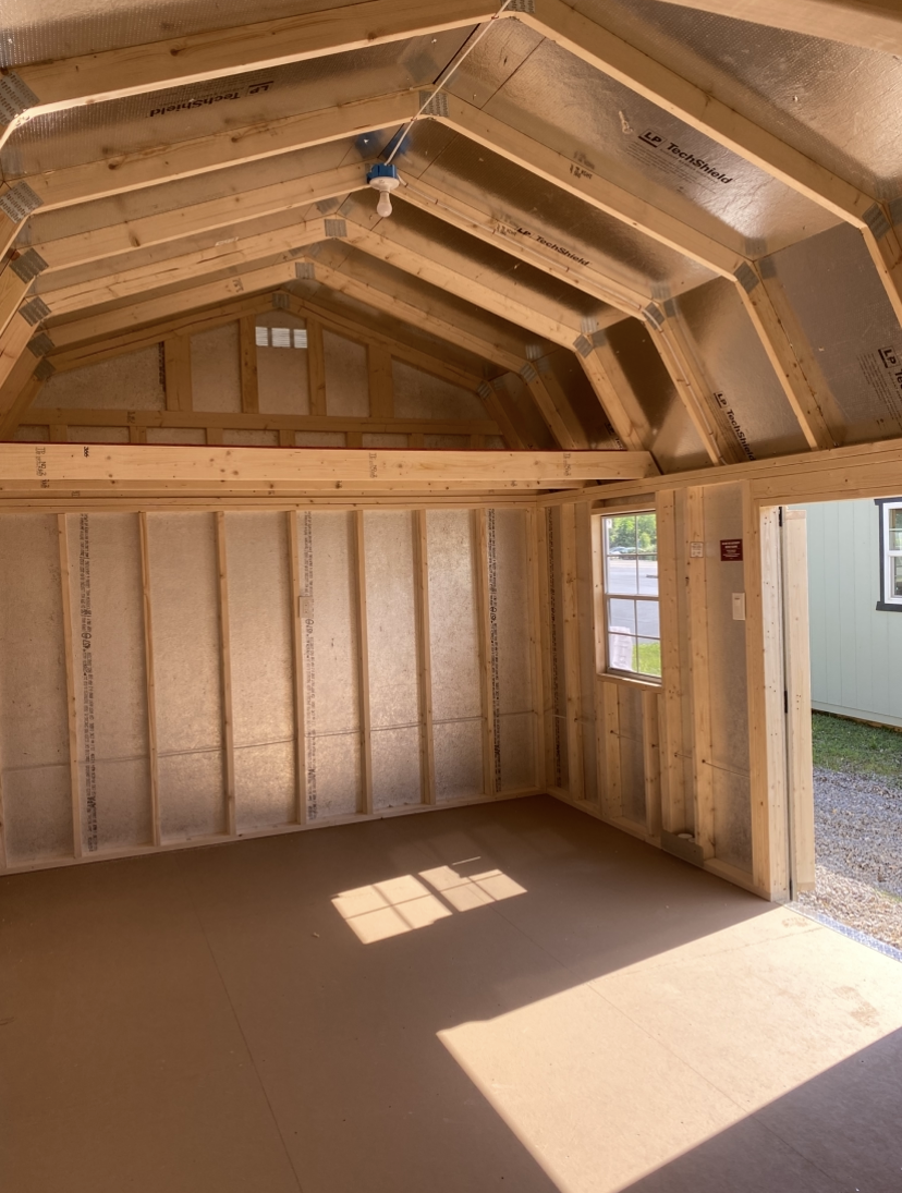 Thumbnail 2 for 12 x 20 Lofted Barn (Low Wall)