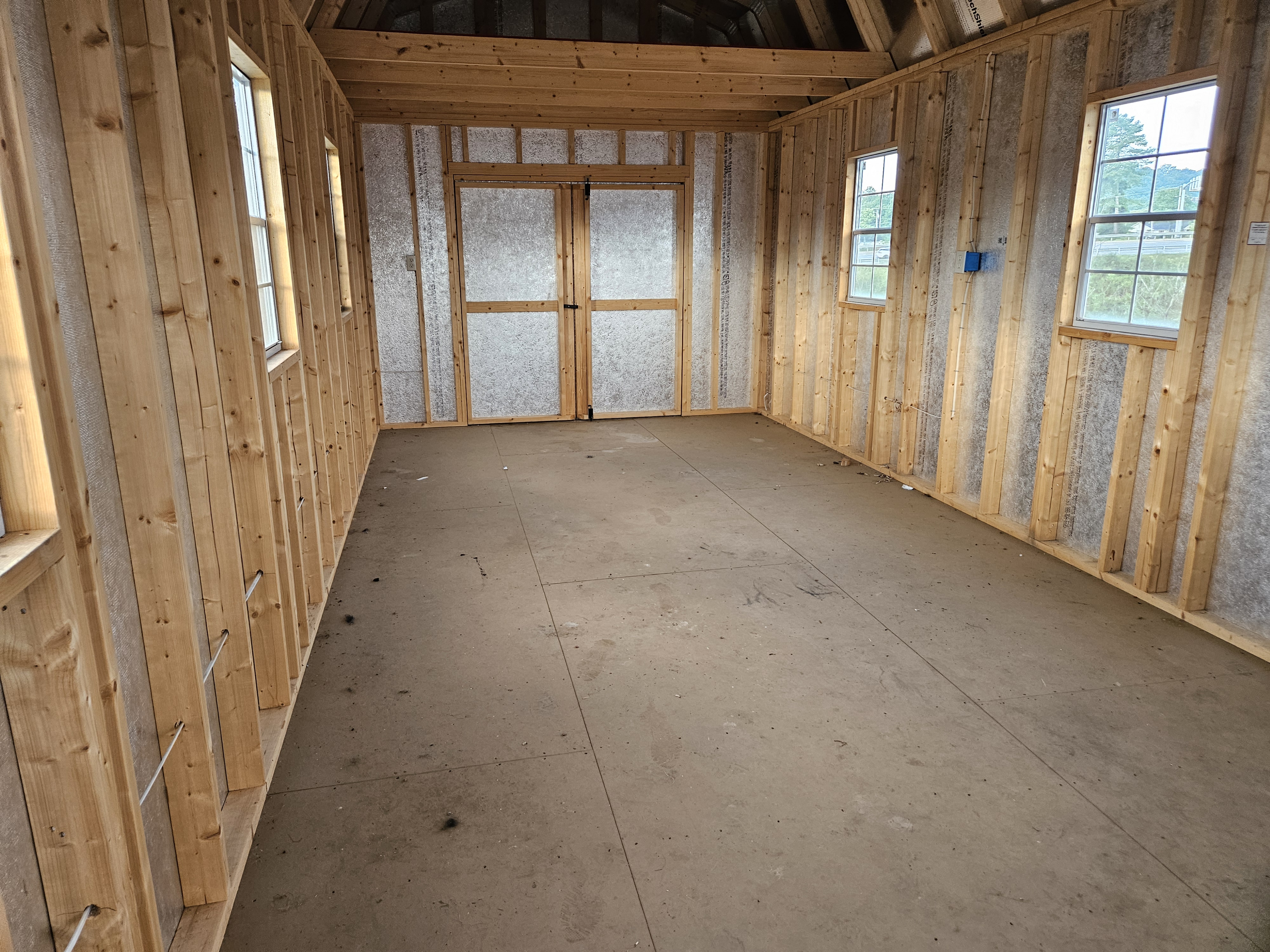 Thumbnail 3 for 12 x 32 Lofted Barn (High Wall) Shed - Summersville, WV