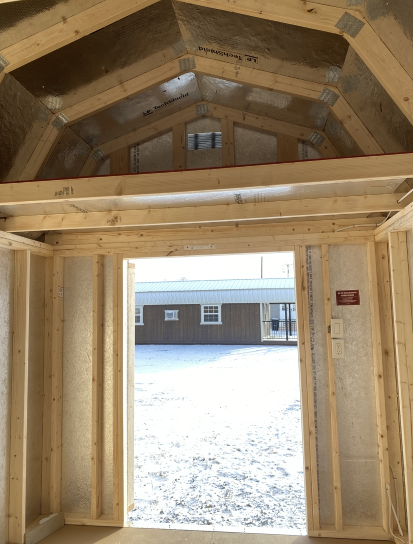 Thumbnail 3 for 8 x 12 Lofted Barn (Low Wall)