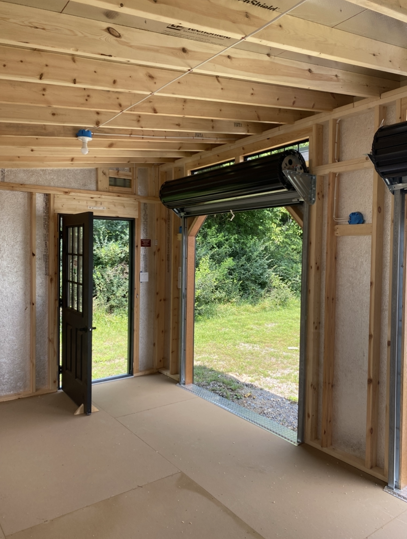 Thumbnail 2 for 12 x 20 Single Slope Modern Shed Garage (High Wall)
