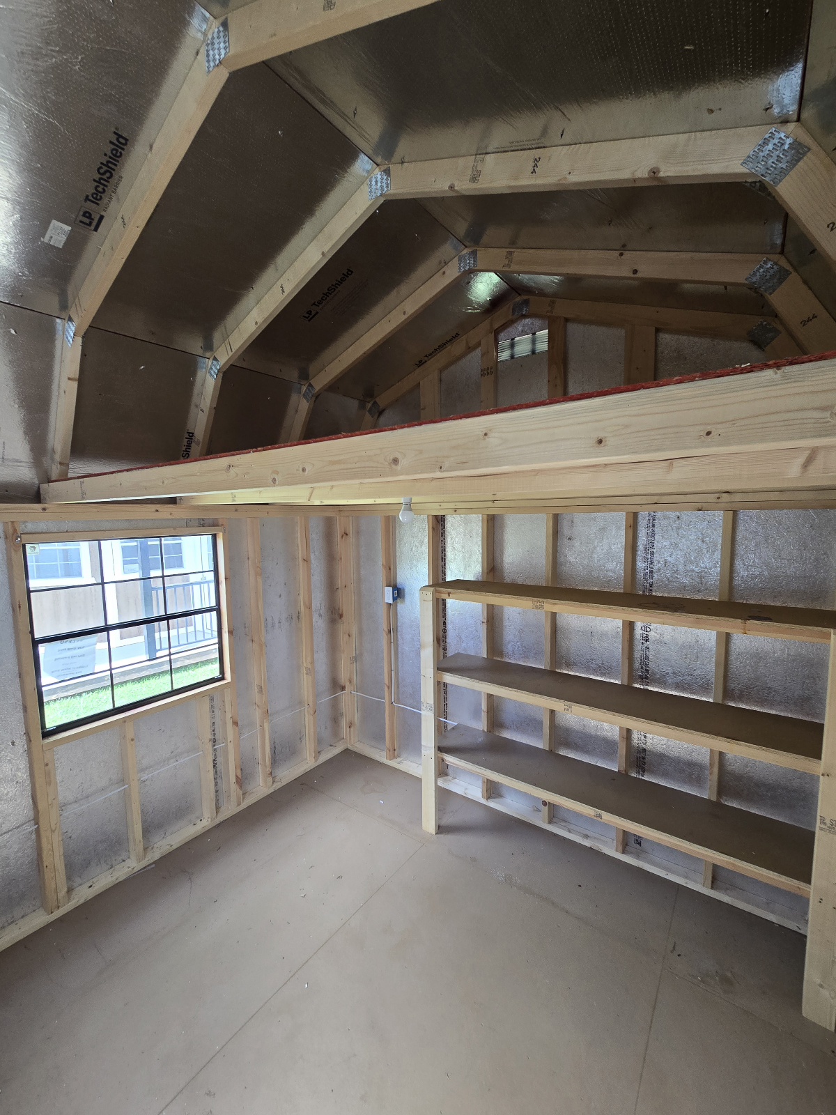 Thumbnail 2 for 10 x 12 Lofted Barn (Low Wall)