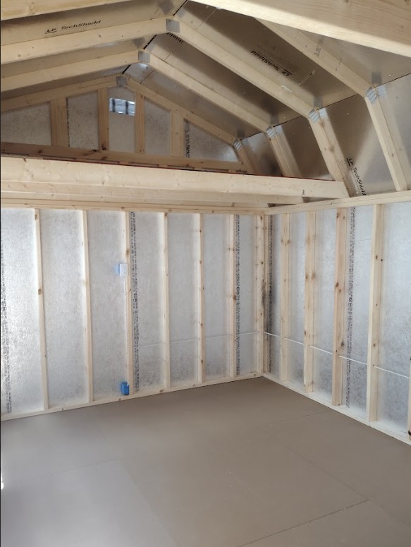 Thumbnail 3 for 12 x 16 Lofted Barn (Low Wall)