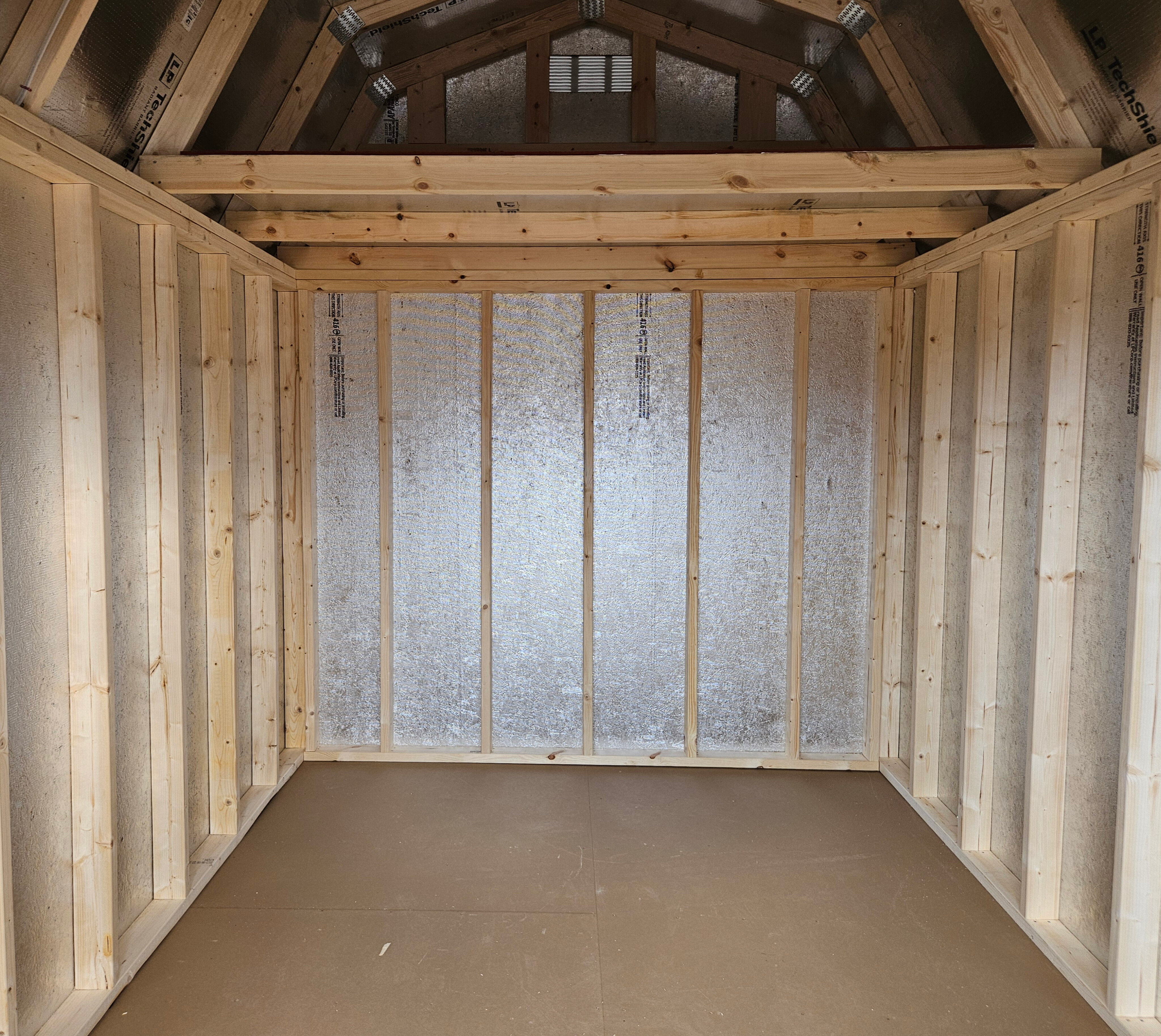 Thumbnail 3 for 8 x 12 Lofted Barn (Low Wall)