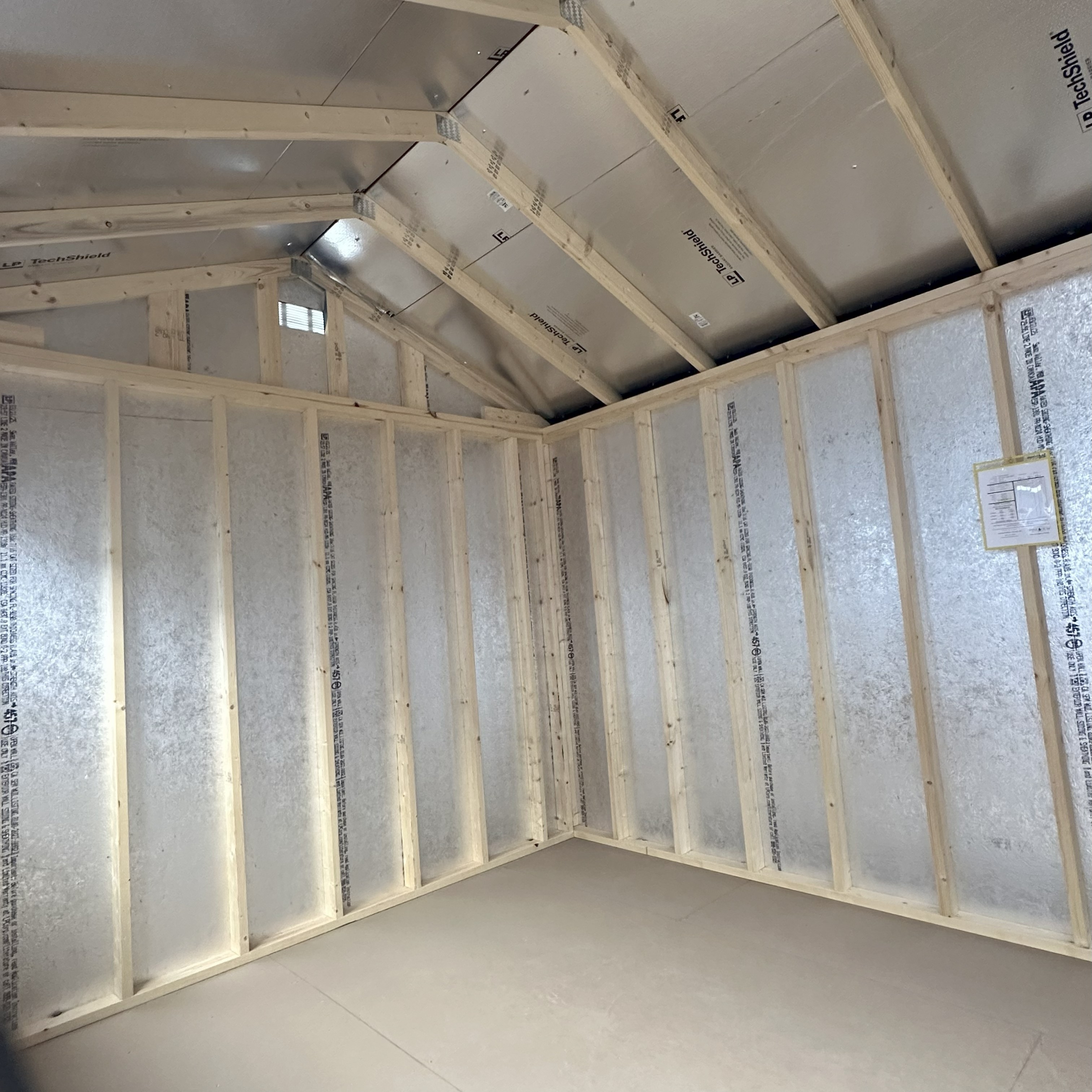 Thumbnail 2 for 10 x 16 A Frame (High Wall) Shed - Princeton, WV