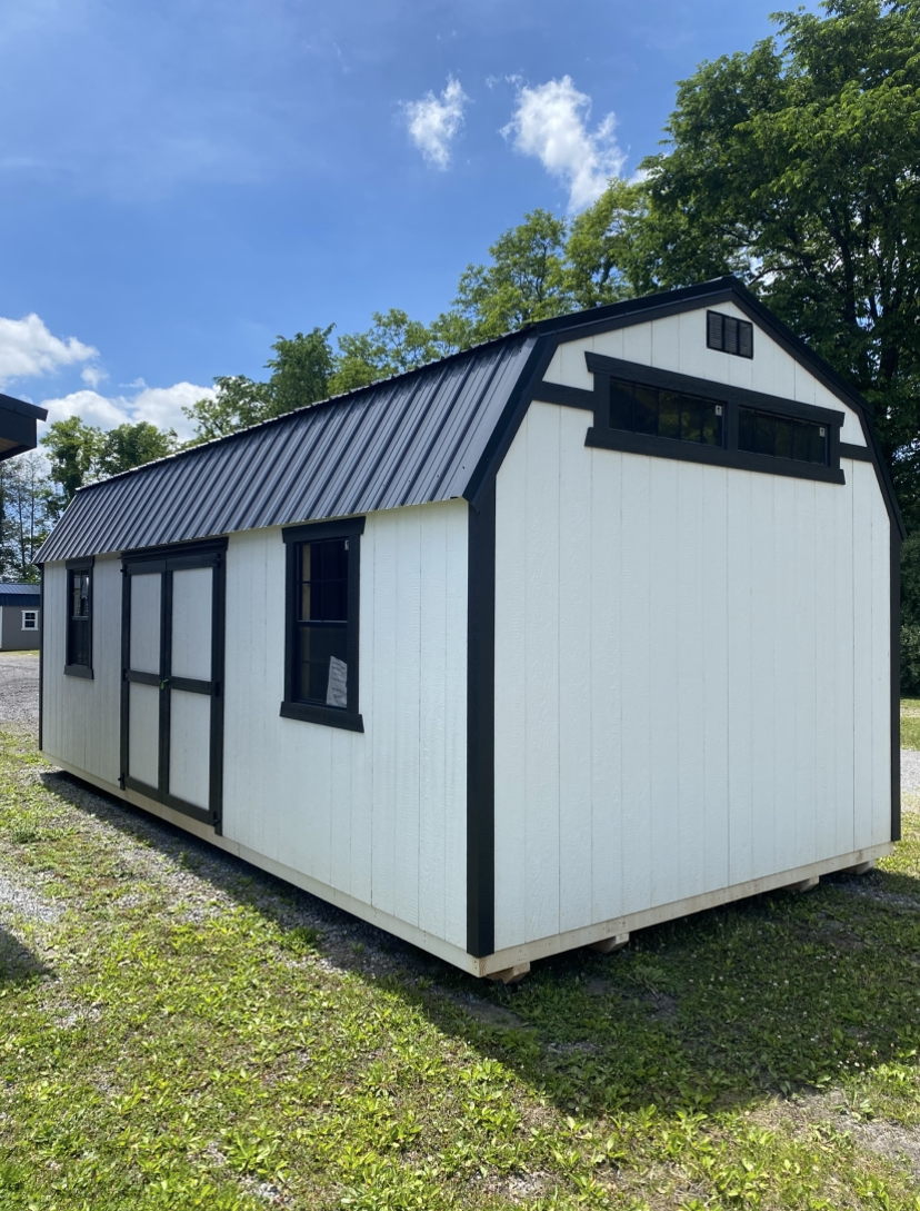 Image of 12 x 24 Lofted Barn (Low Wall)
