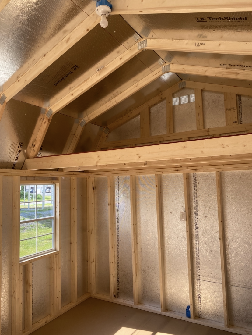 Thumbnail 3 for 12 x 20 Lofted Barn (Low Wall)