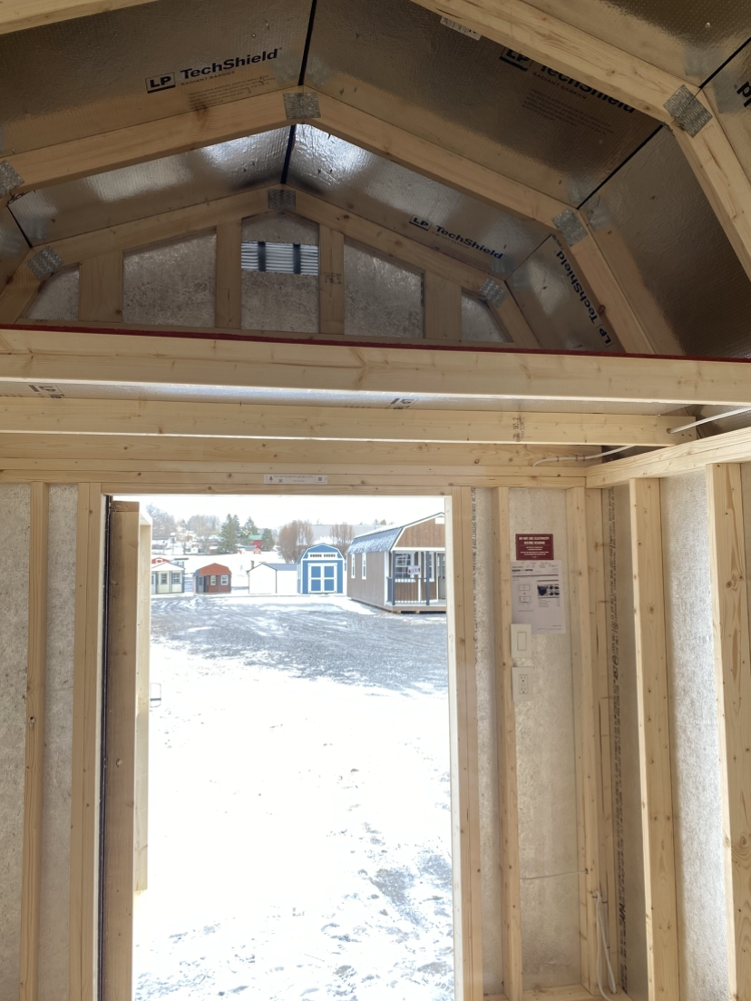 Thumbnail 3 for 8 x 12 Lofted Barn (Low Wall)