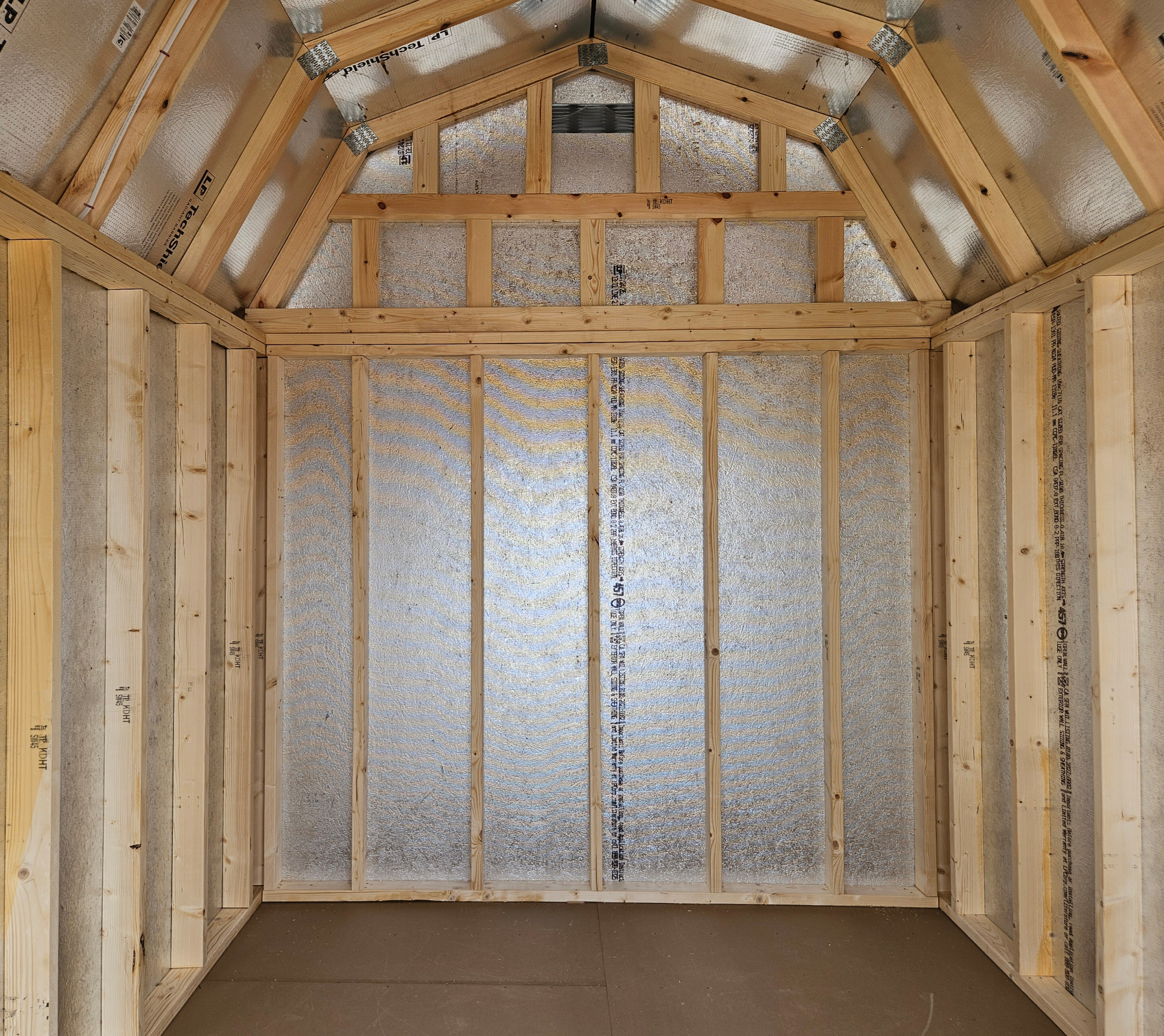 Thumbnail 3 for 8 x 10 Lofted Barn (Low Wall)