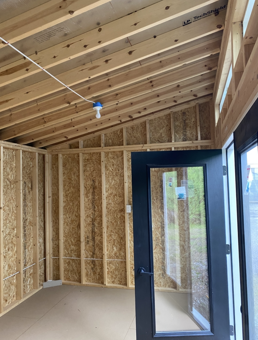 Thumbnail 2 for 10 x 16 Modern Studio Shed (High Wall)