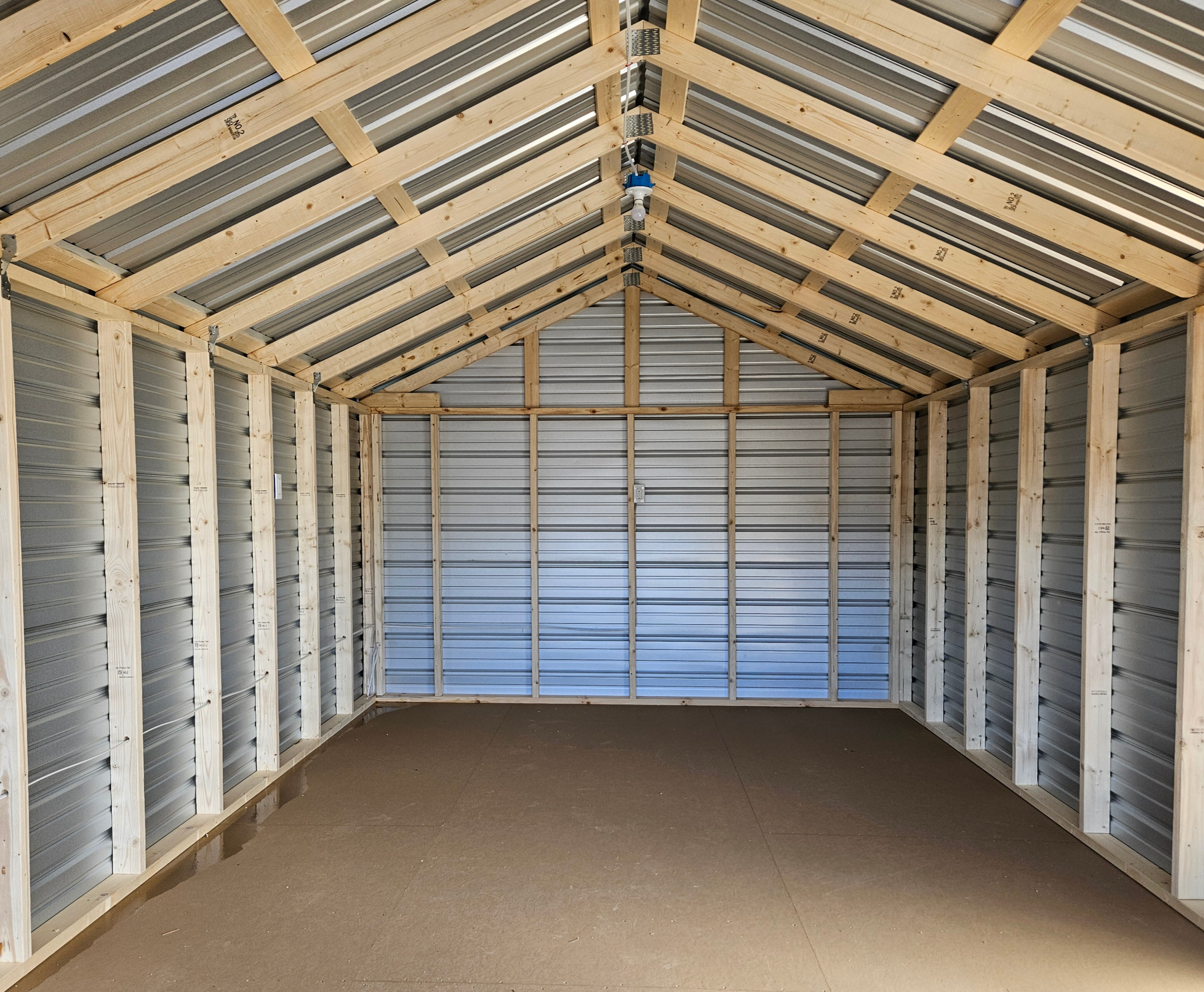 Thumbnail 2 for 12 x 20 Utility Building (Low Wall)