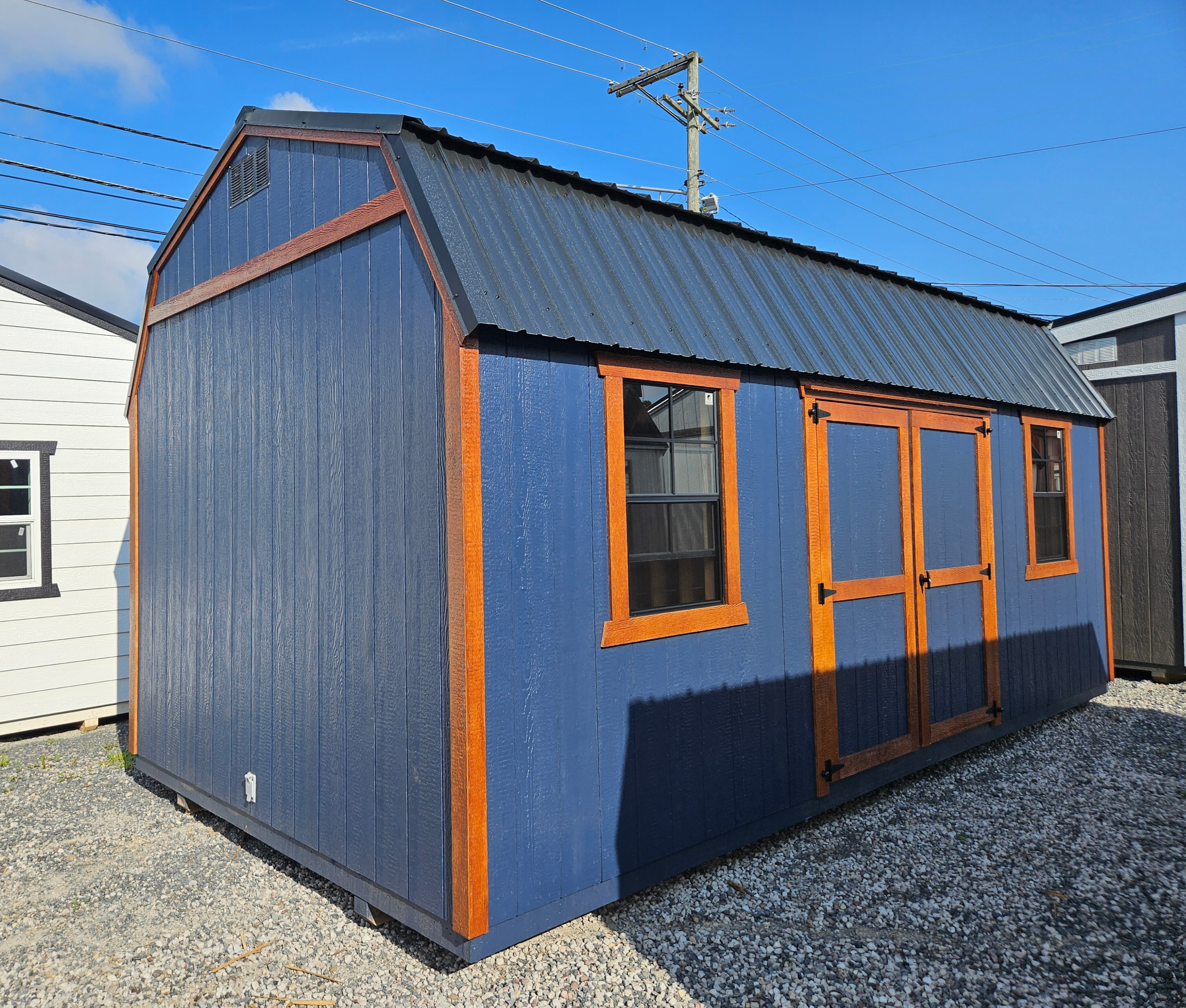 Image of 10 x 20 Lofted Barn (Low Wall)