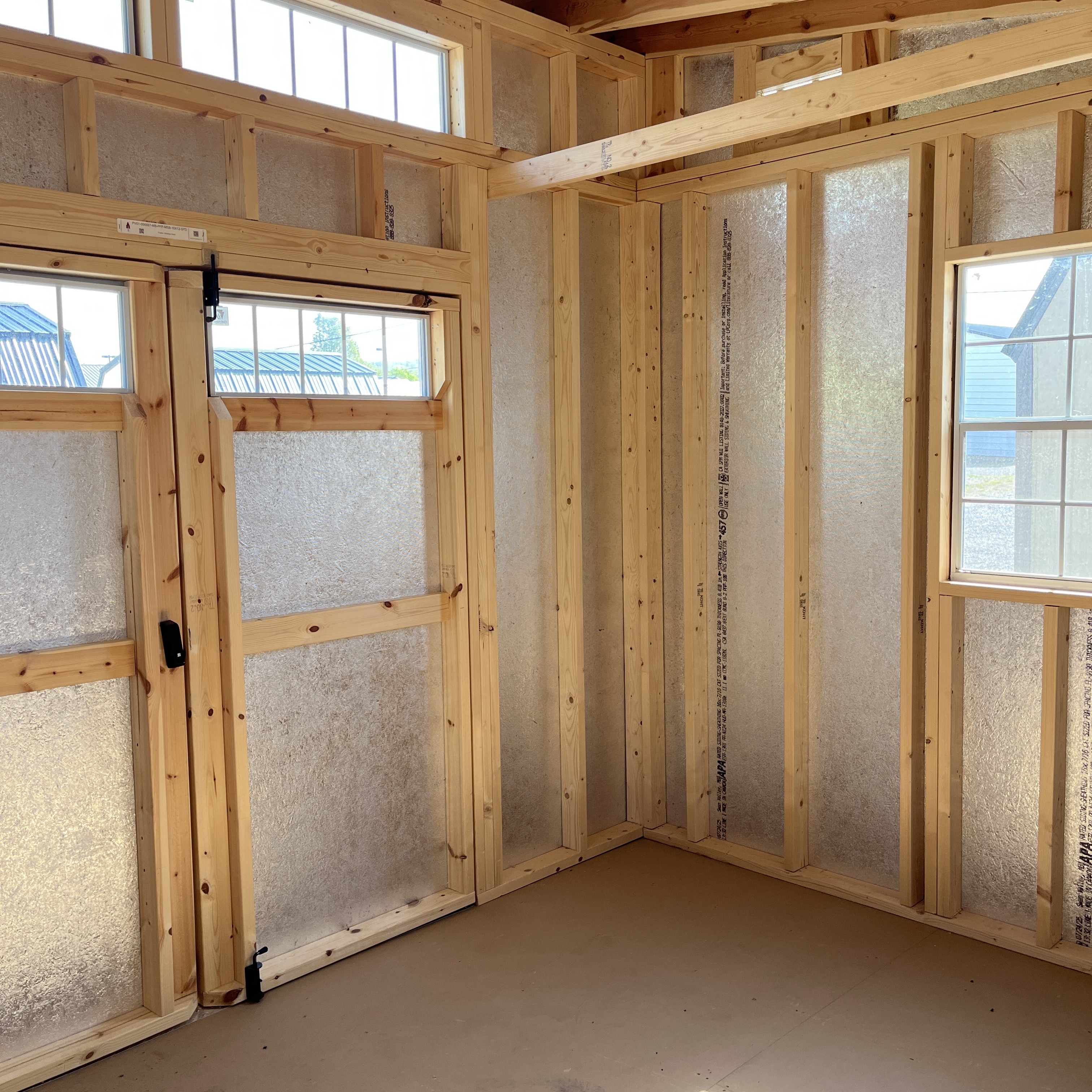 Thumbnail 2 for 10 x 12 Single Slope Modern Shed (High Wall)