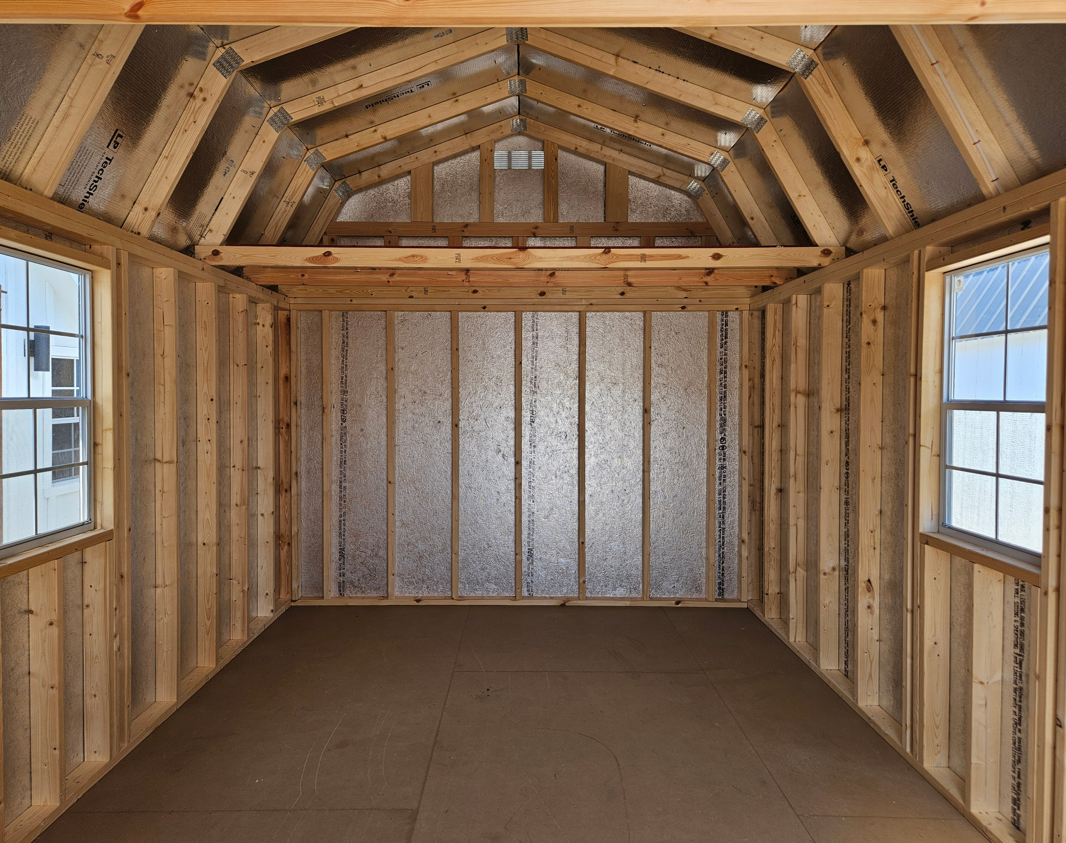 Thumbnail 3 for 10 x 16 Lofted Barn (Low Wall)
