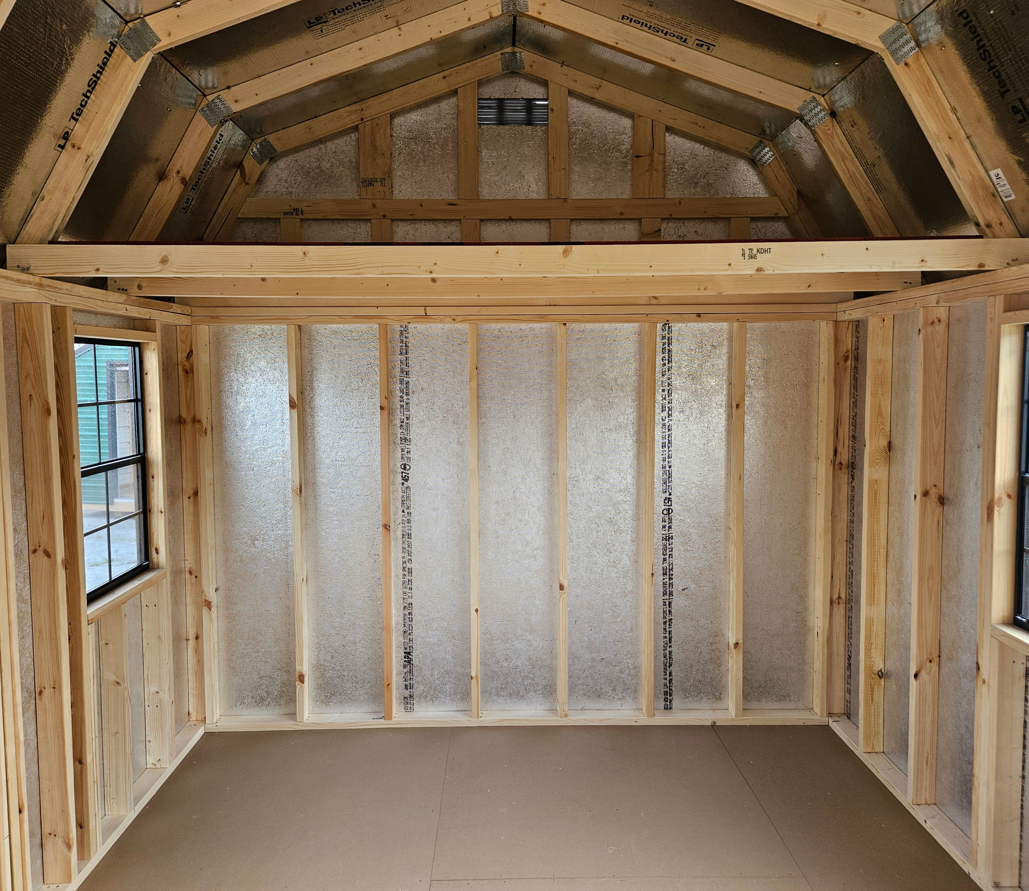 Thumbnail 3 for 10 x 16 Lofted Barn (Low Wall)