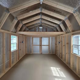 Thumbnail 2 for 12 x 36 Lofted Barn (Low Wall)