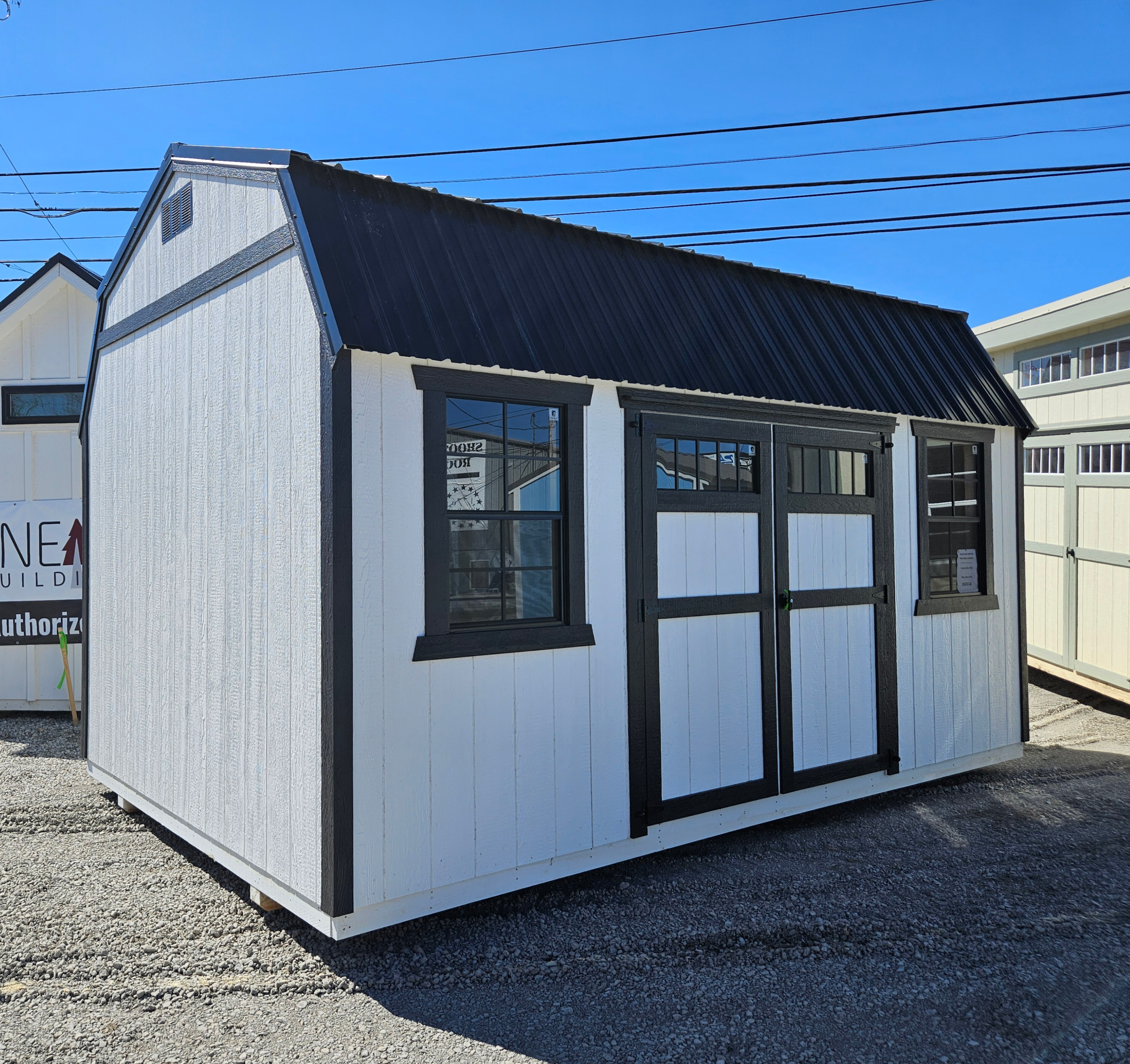 Image of 10 x 16 Lofted Barn (Low Wall)