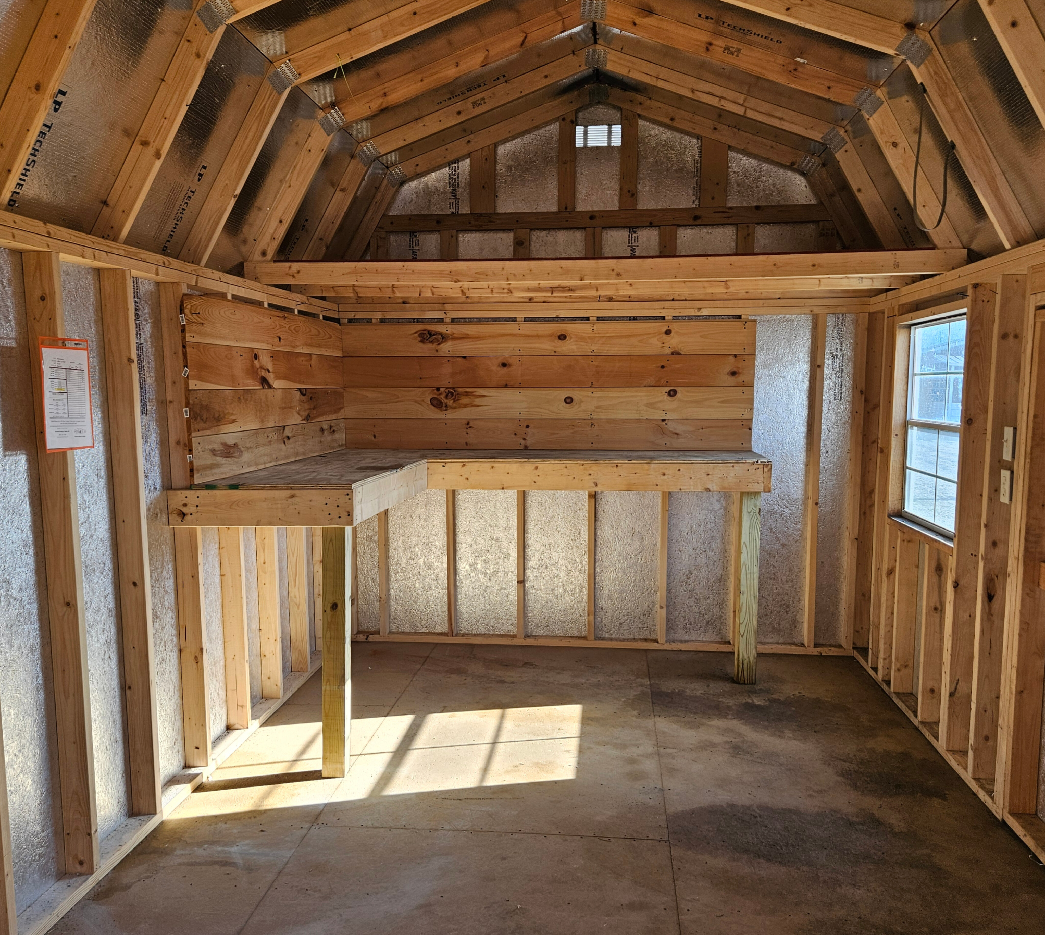 Thumbnail 2 for 10 x 20 Lofted Barn (Low Wall)