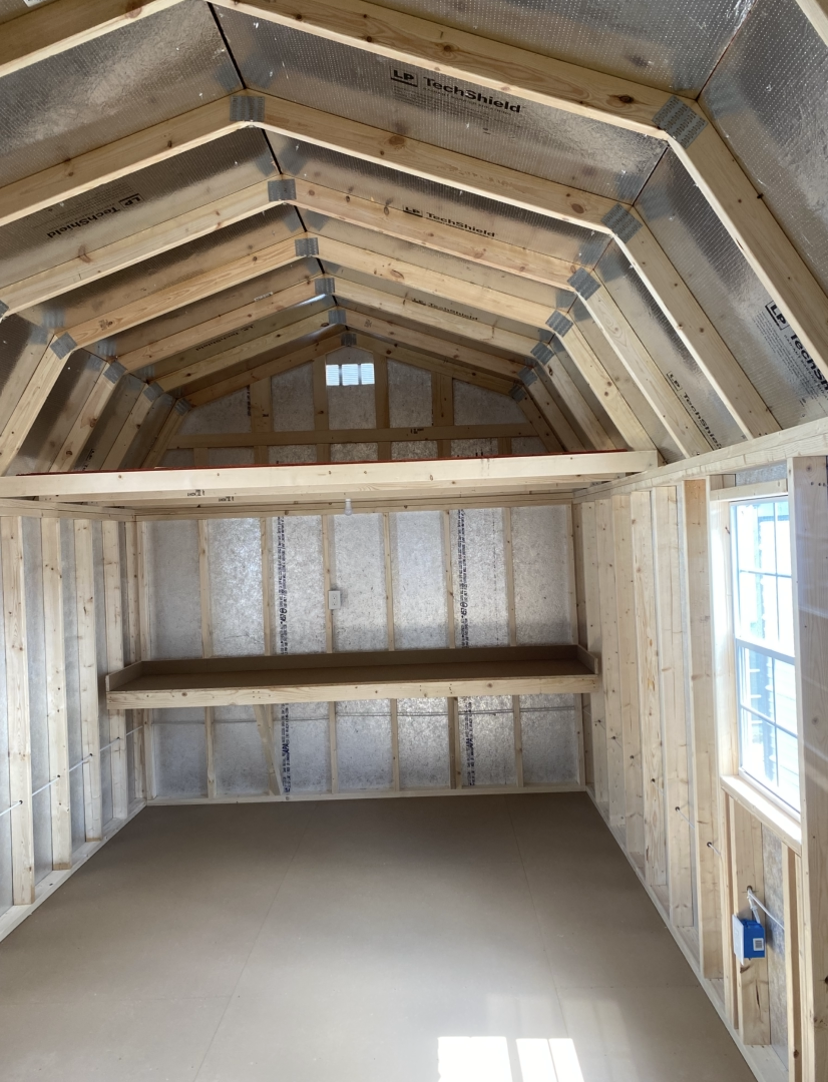Thumbnail 2 for 10 x 20 Lofted Barn (Low Wall)