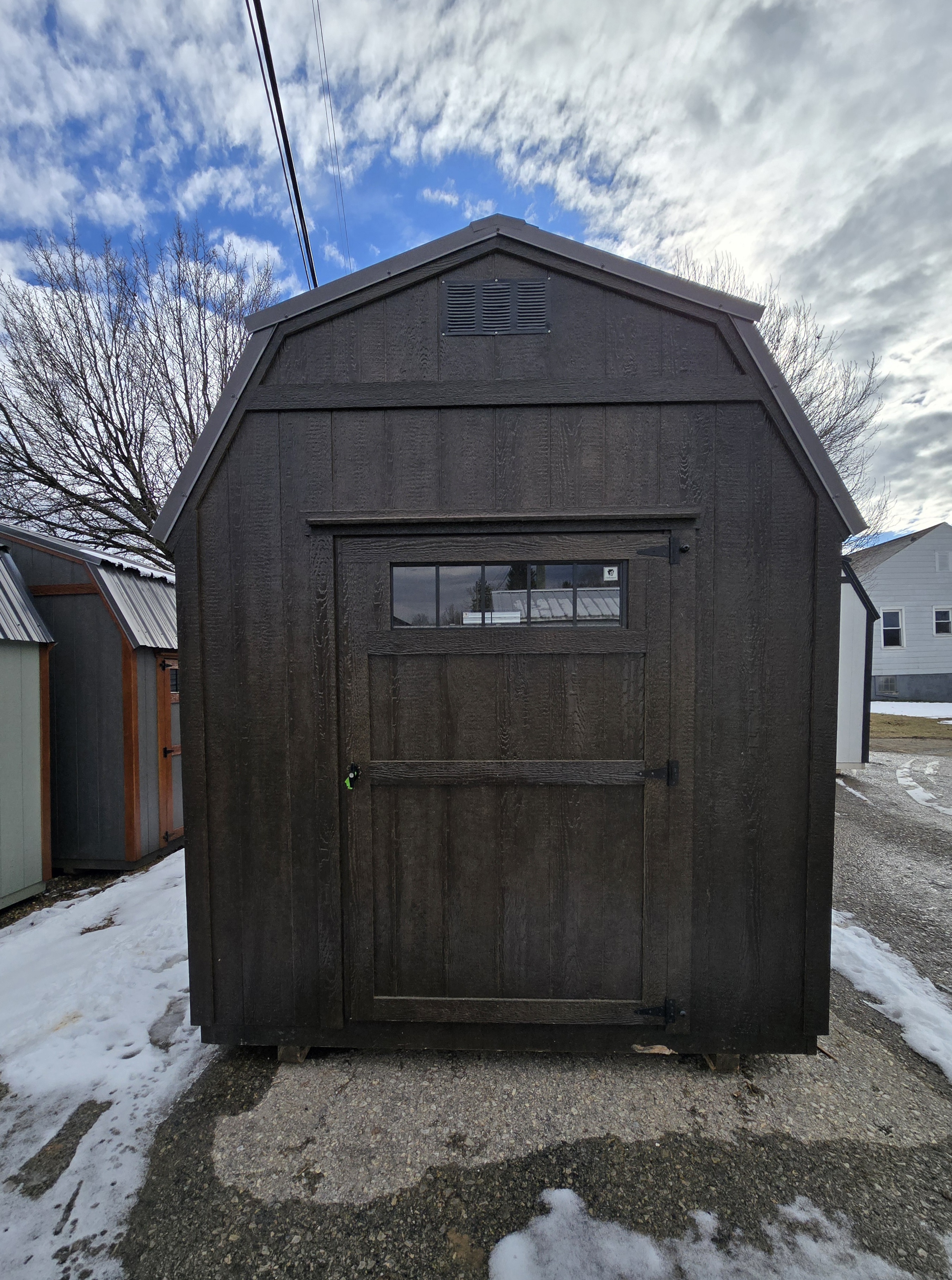 Image of 8 x 12 Lofted Barn (Low Wall)