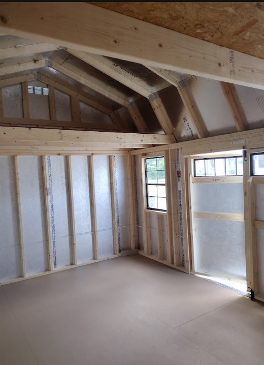 Thumbnail 3 for 12 x 16 Lofted Barn (Low Wall)