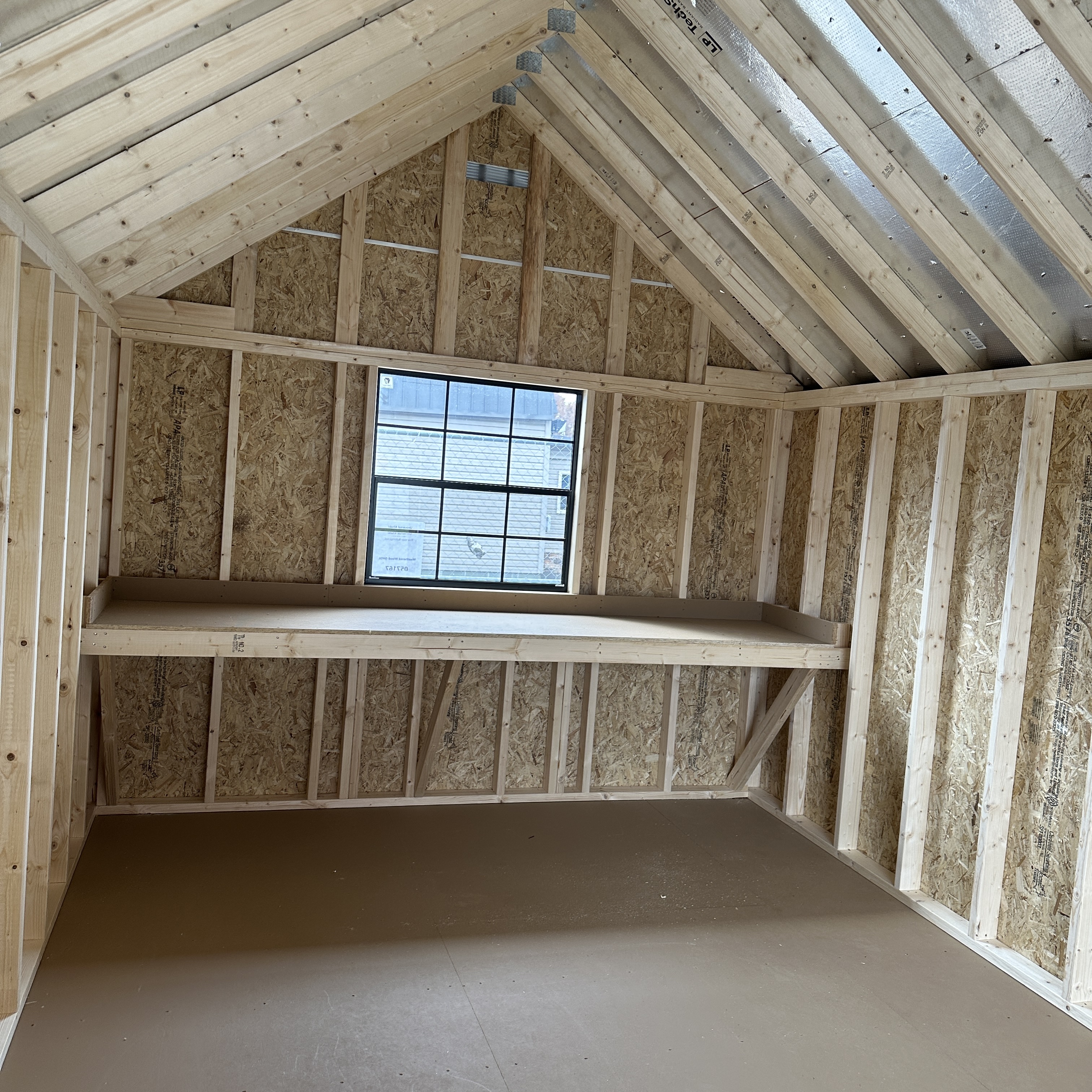 Thumbnail 4 for 10 x 16 Victorian Shed (Low Wall)