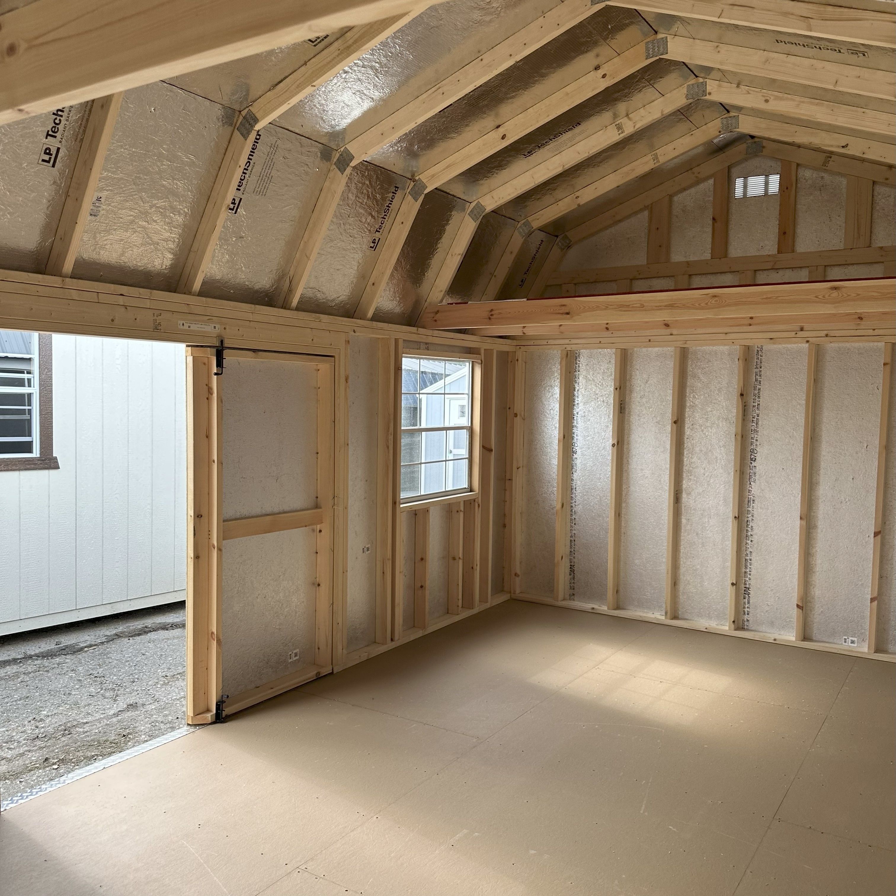 Thumbnail 4 for 12 x 20 Lofted Barn (Low Wall)