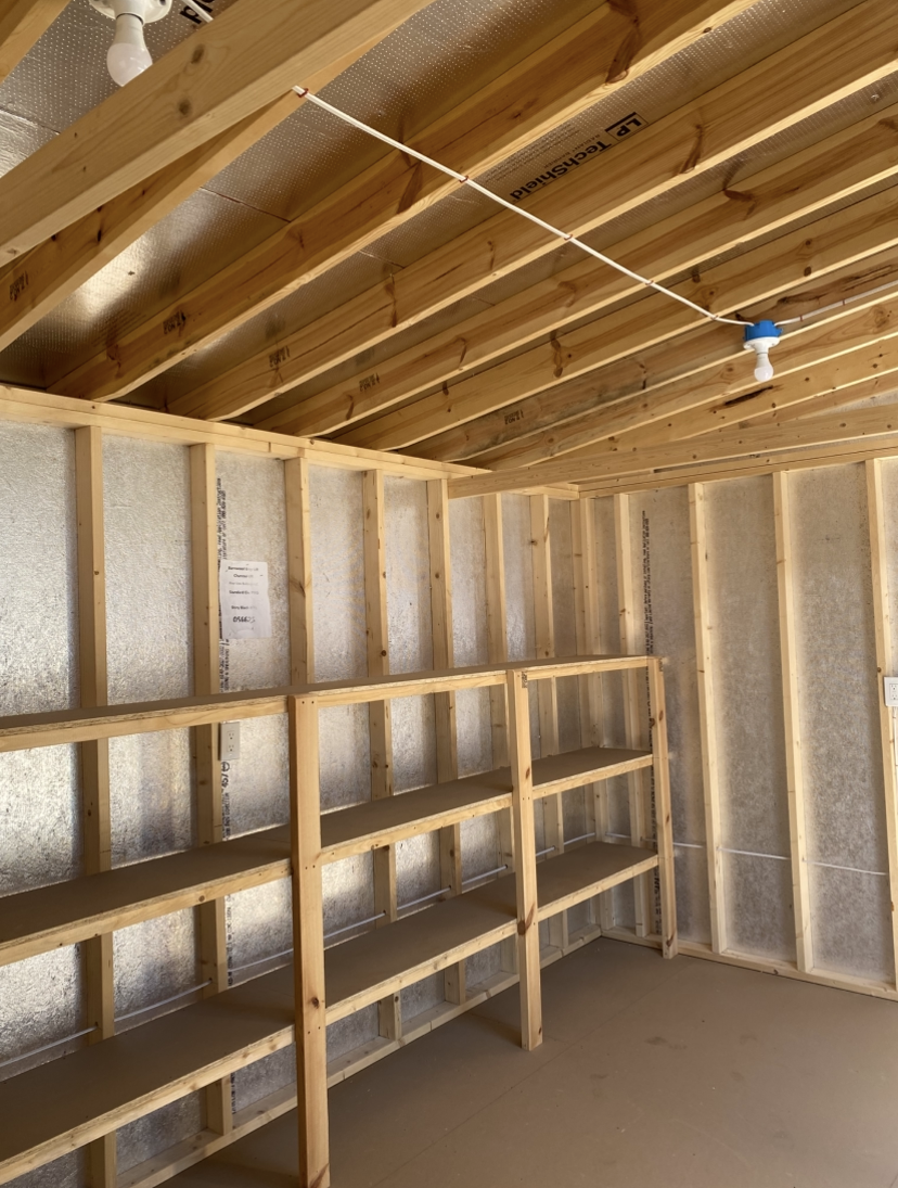 Thumbnail 2 for 10 x 16 Single Slope Modern Shed (High Wall)
