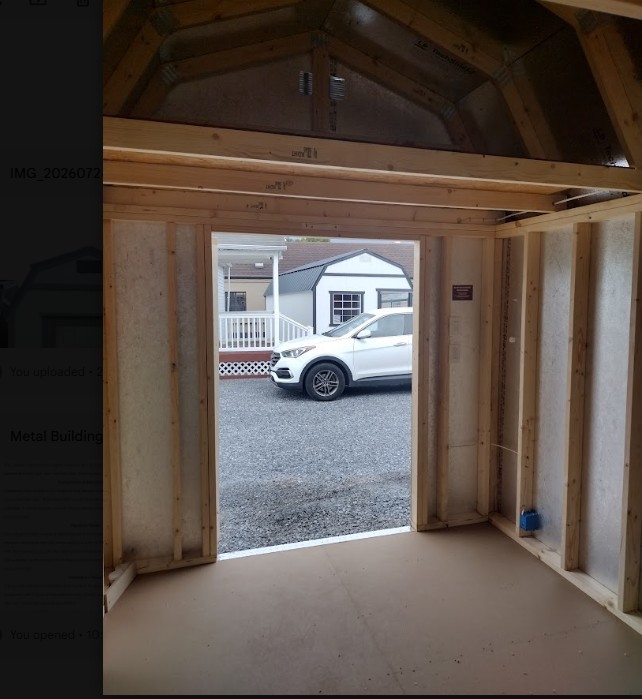 Thumbnail 3 for 8 x 12 Lofted Barn (Low Wall)