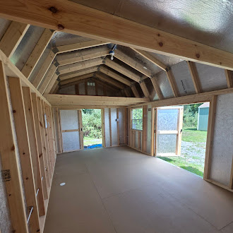 Thumbnail 2 for 12 x 20 Lofted Barn (Low Wall)