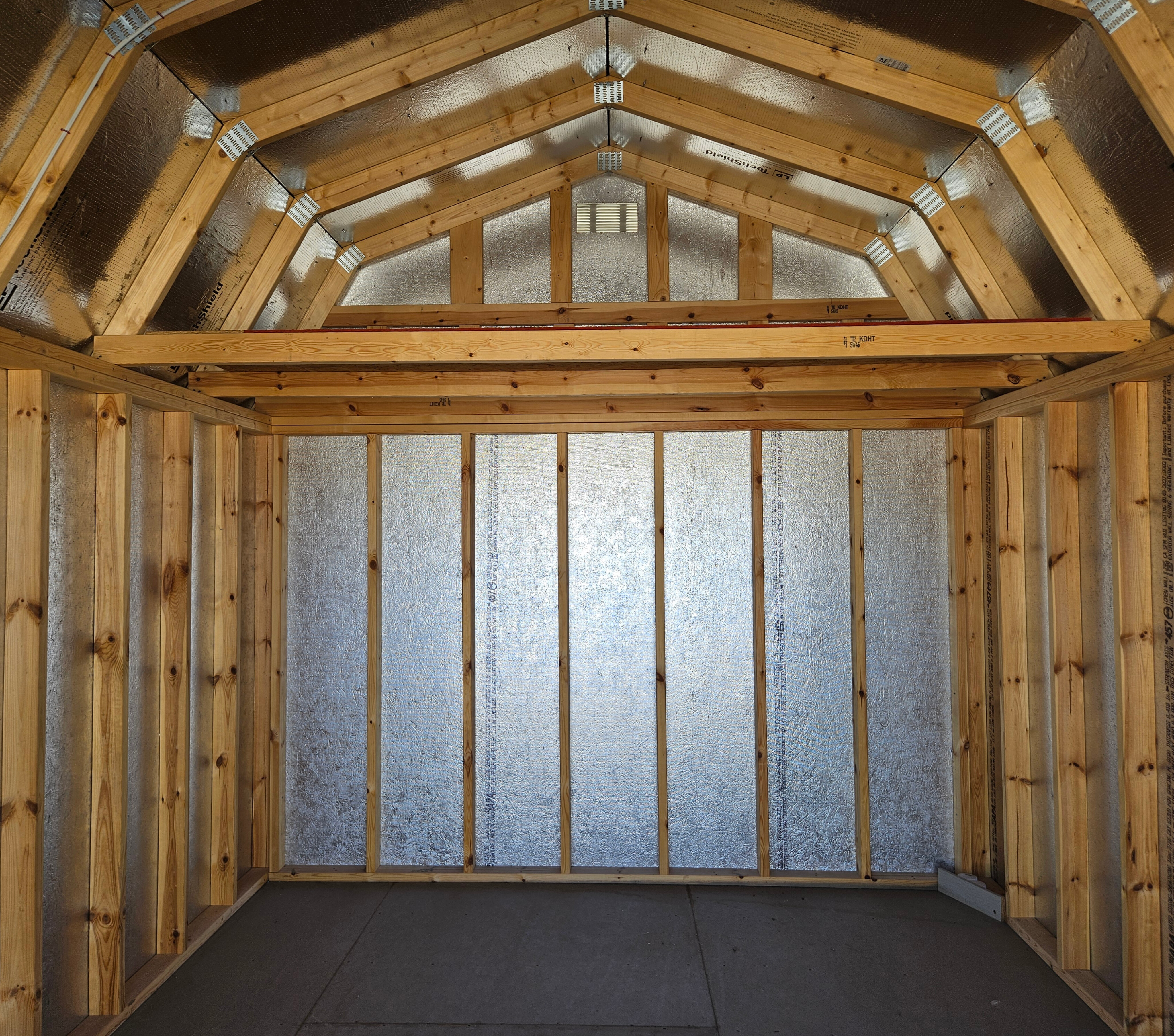 Thumbnail 3 for 10 x 12 Lofted Barn (Low Wall)