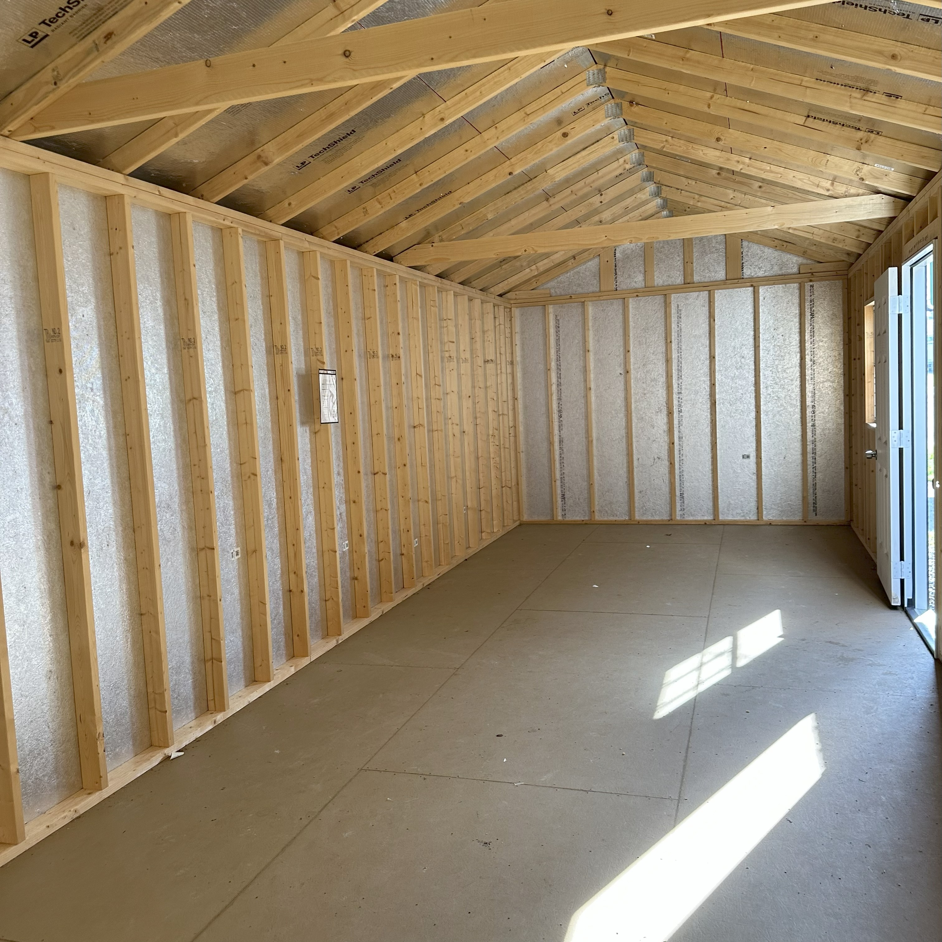 Thumbnail 3 for 12 x 32 A Frame (High Wall) Shed - Princeton, WV