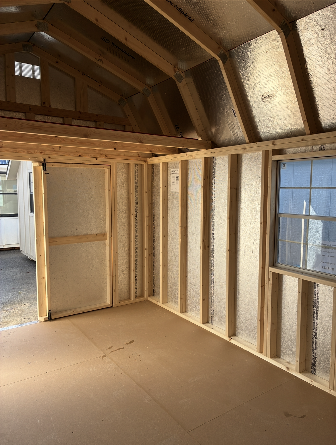 Thumbnail 2 for 10 x 16 Lofted Barn (Low Wall)