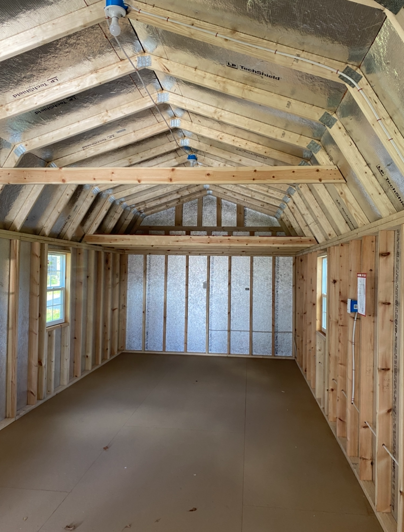 Thumbnail 2 for 12 x 36 Lofted Barn (Low Wall)