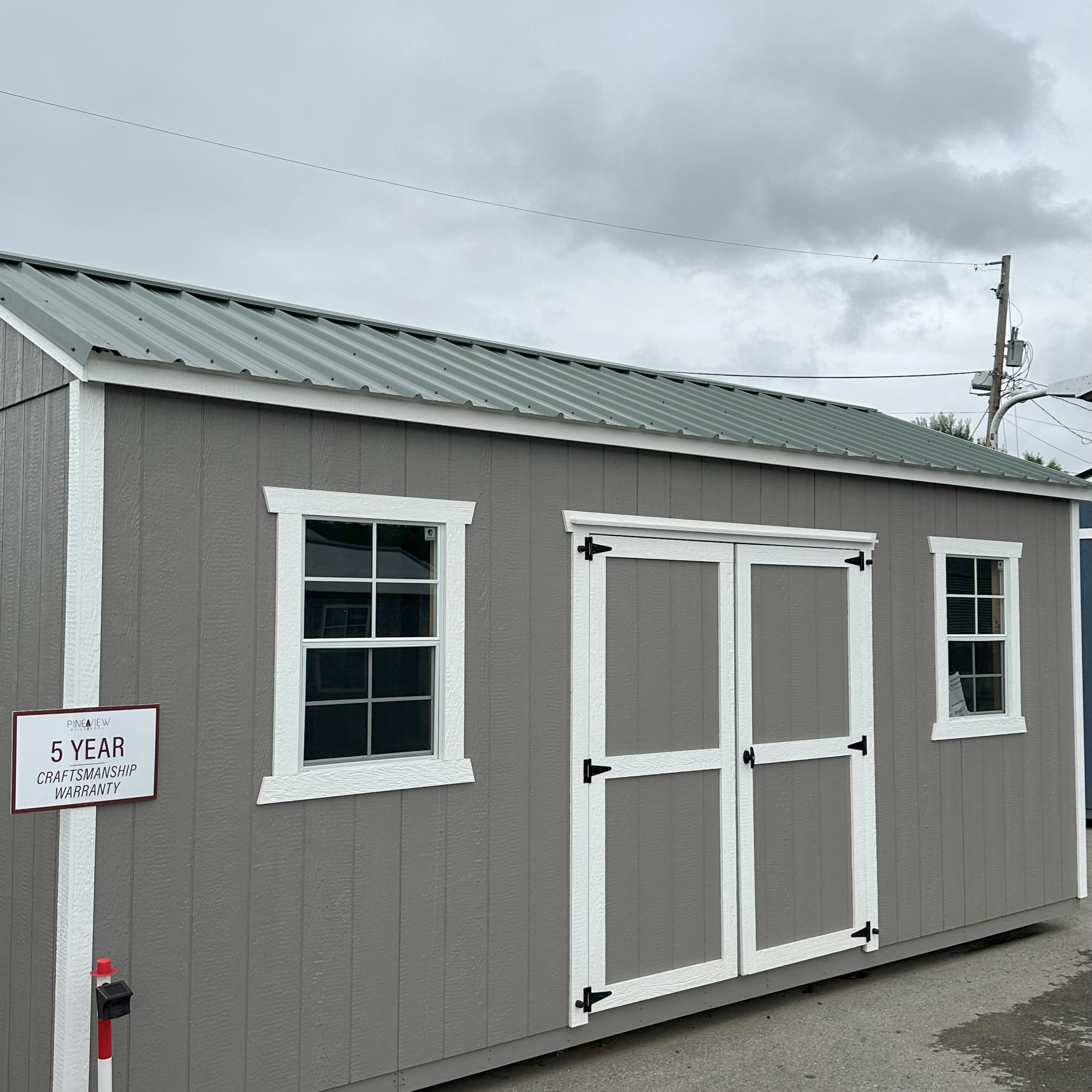 Thumbnail 3 for 10 x 20 A Frame (High Wall) Shed - Princeton, WV