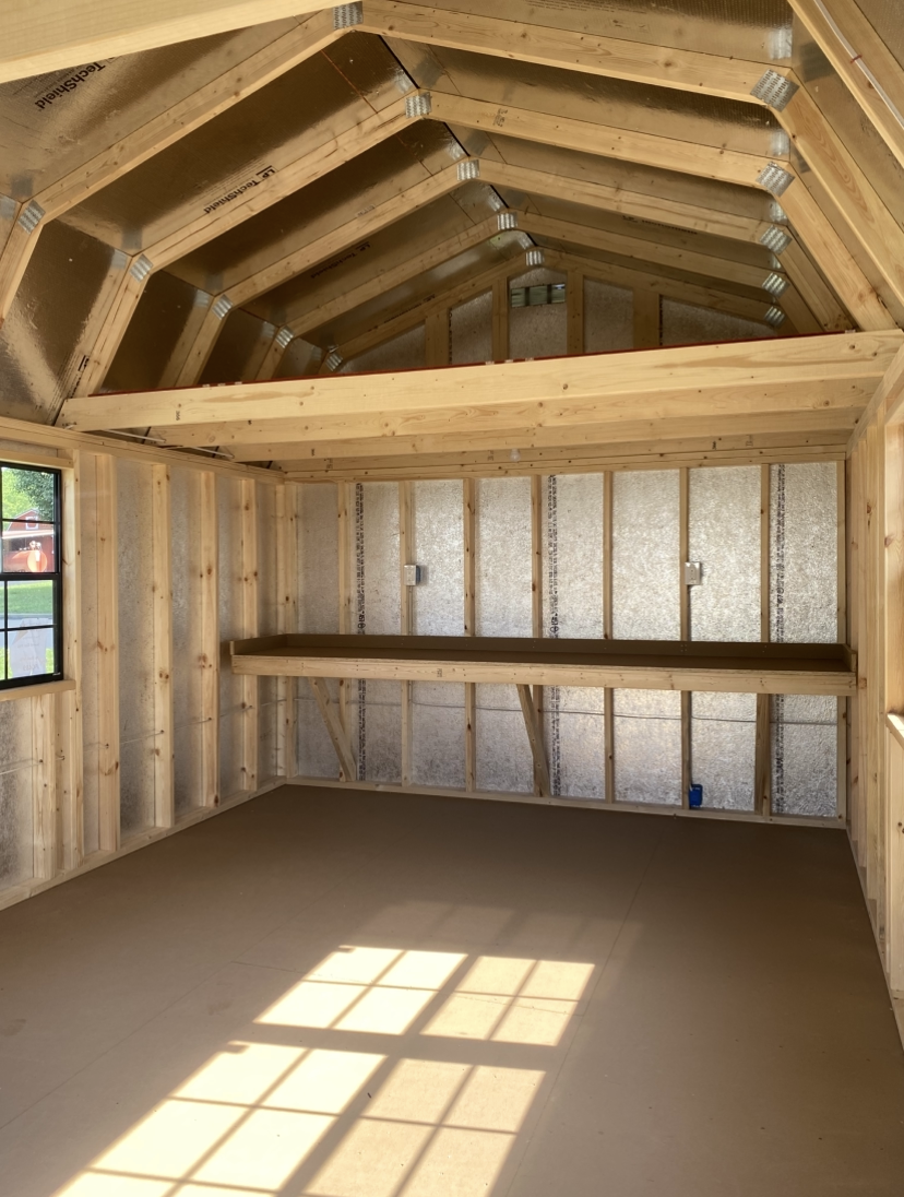 Thumbnail 2 for 12 x 20 Lofted Barn (Low Wall)