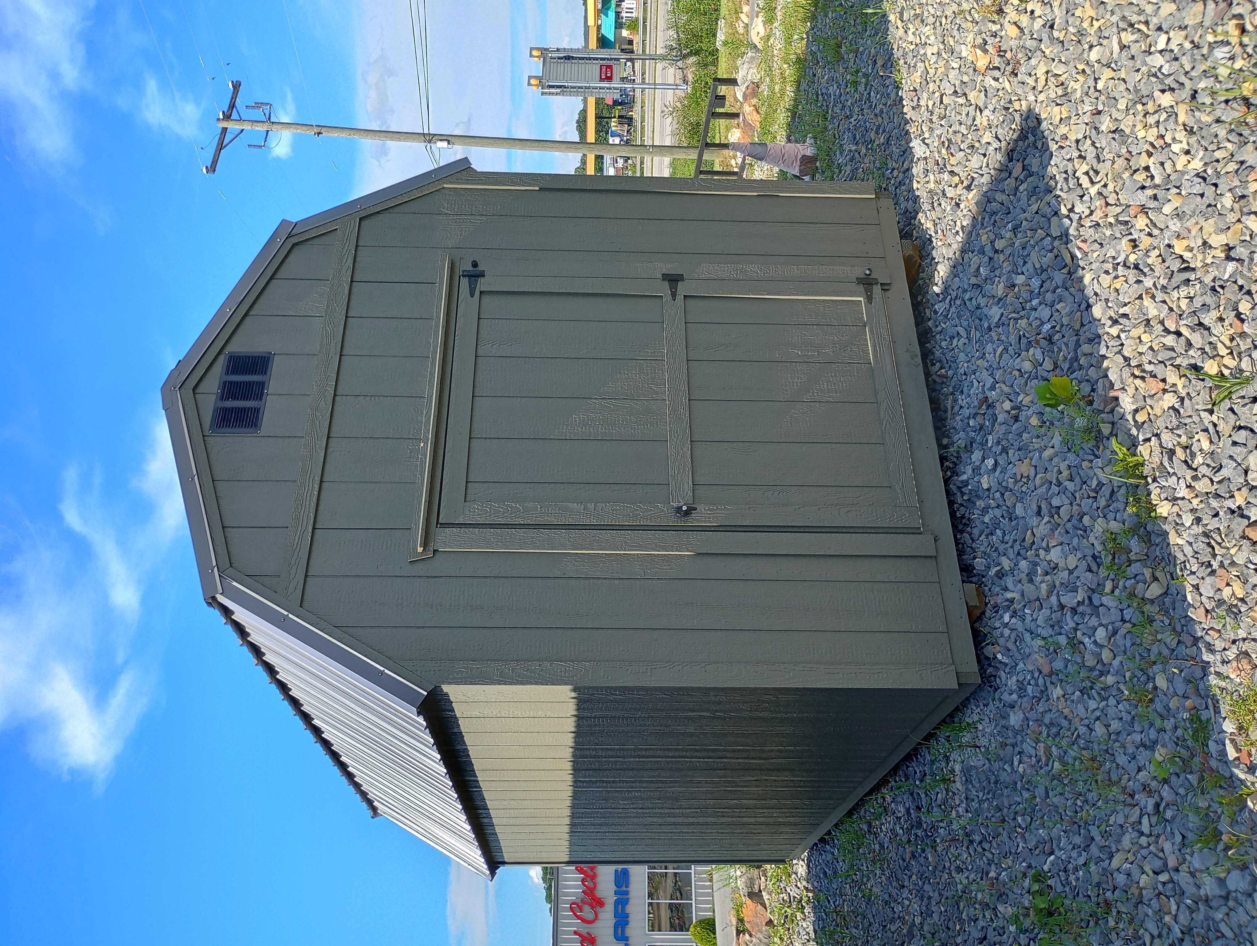 Image of 8 x 12 Lofted Barn (Low Wall)
