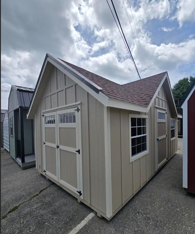 Image of 12 x 20 Victorian Shed (Low Wall)