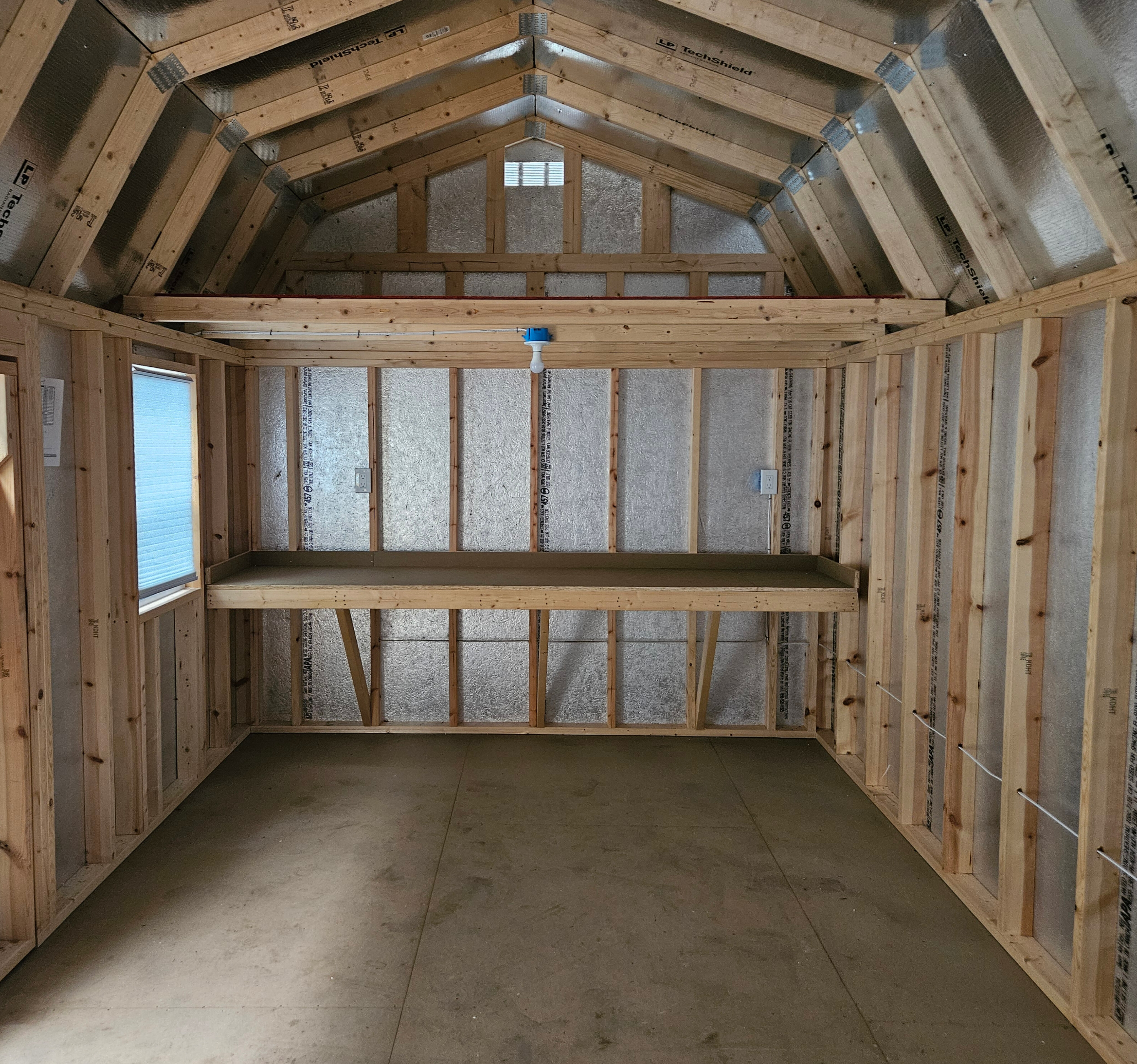 Thumbnail 3 for 10 x 20 Lofted Barn (Low Wall)