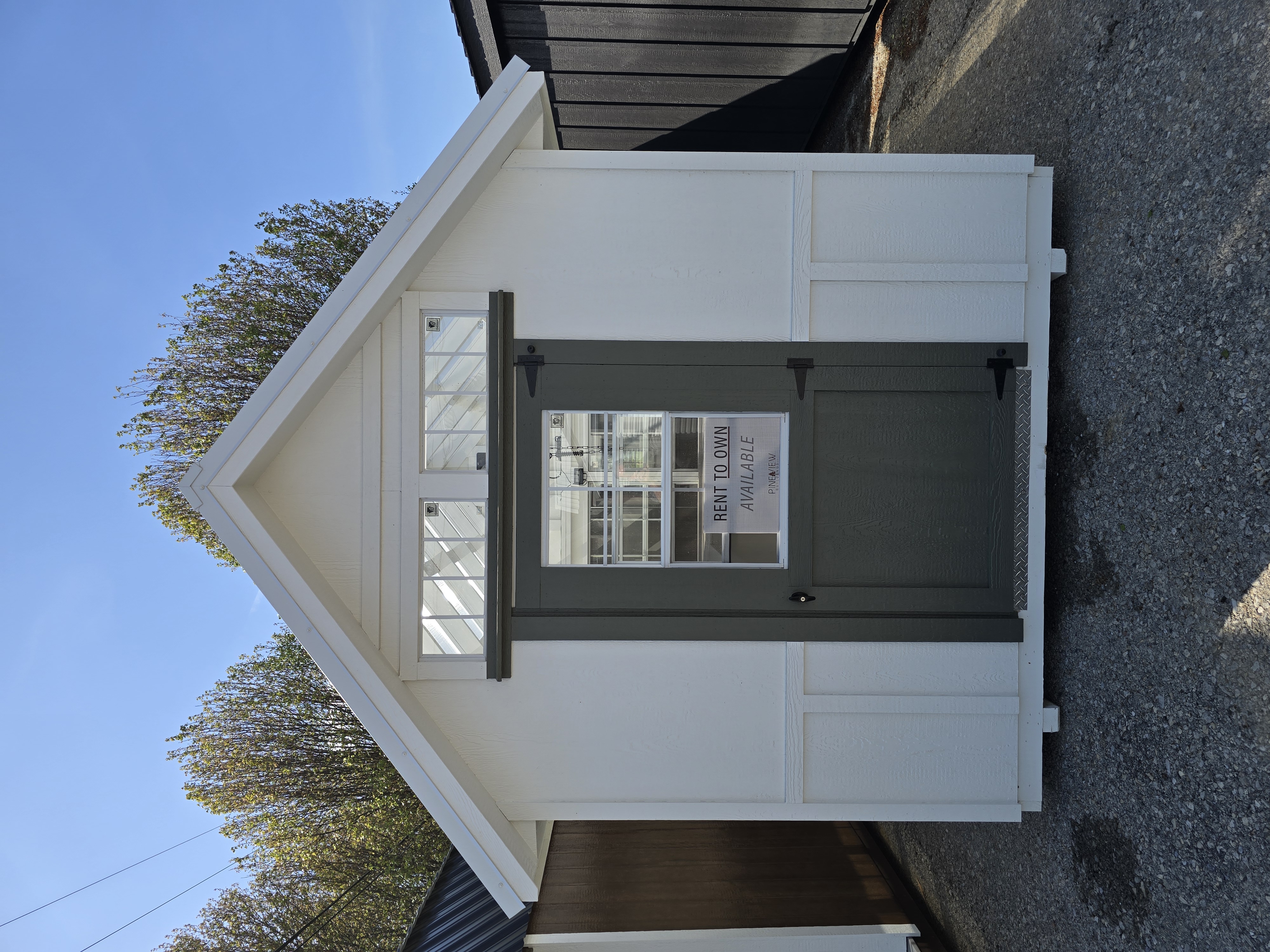 Image of 8 x 12 Victorian Shed (Low Wall)
