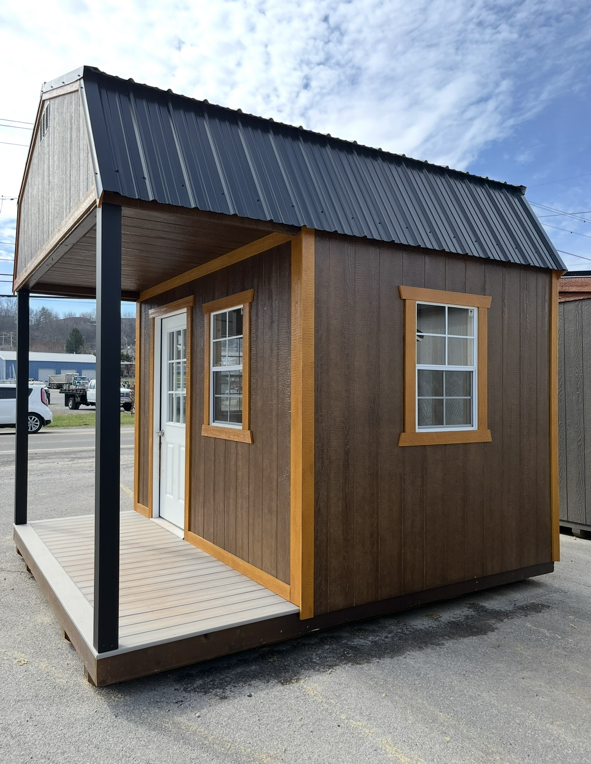 Thumbnail 2 for 12 x 12 Lofted Barn (High Wall)