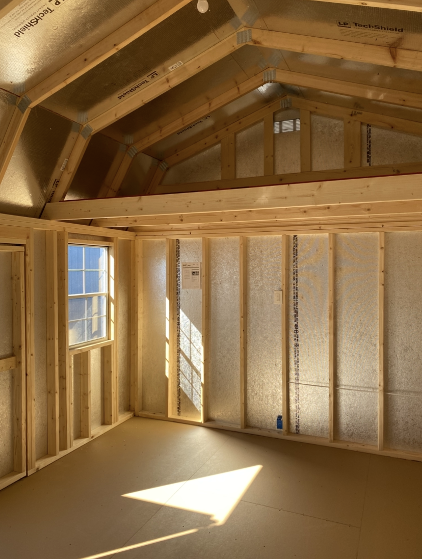 Thumbnail 2 for 12 x 16 Lofted Barn (Low Wall)