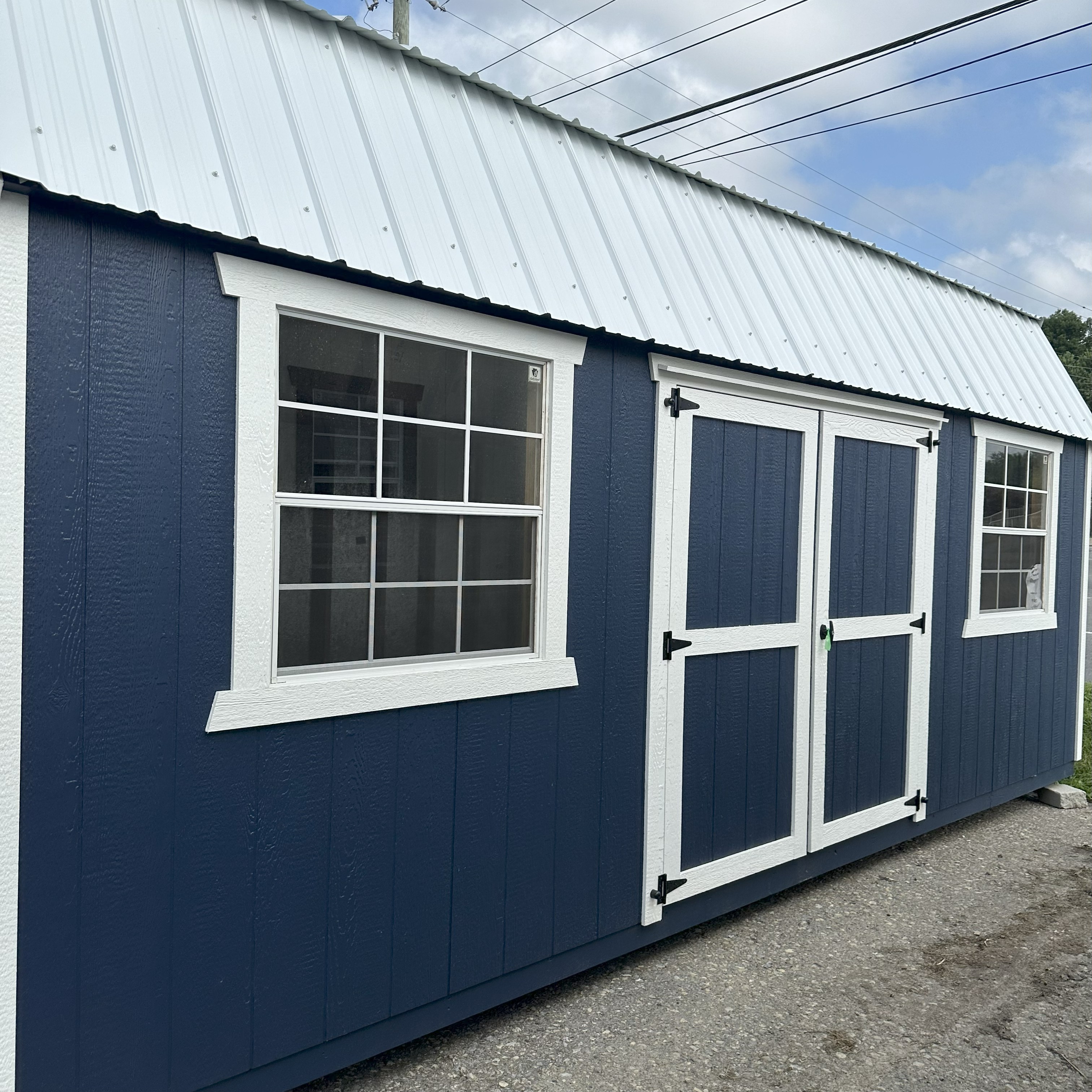 Thumbnail 2 for 12 x 20 Lofted Barn (Low Wall)