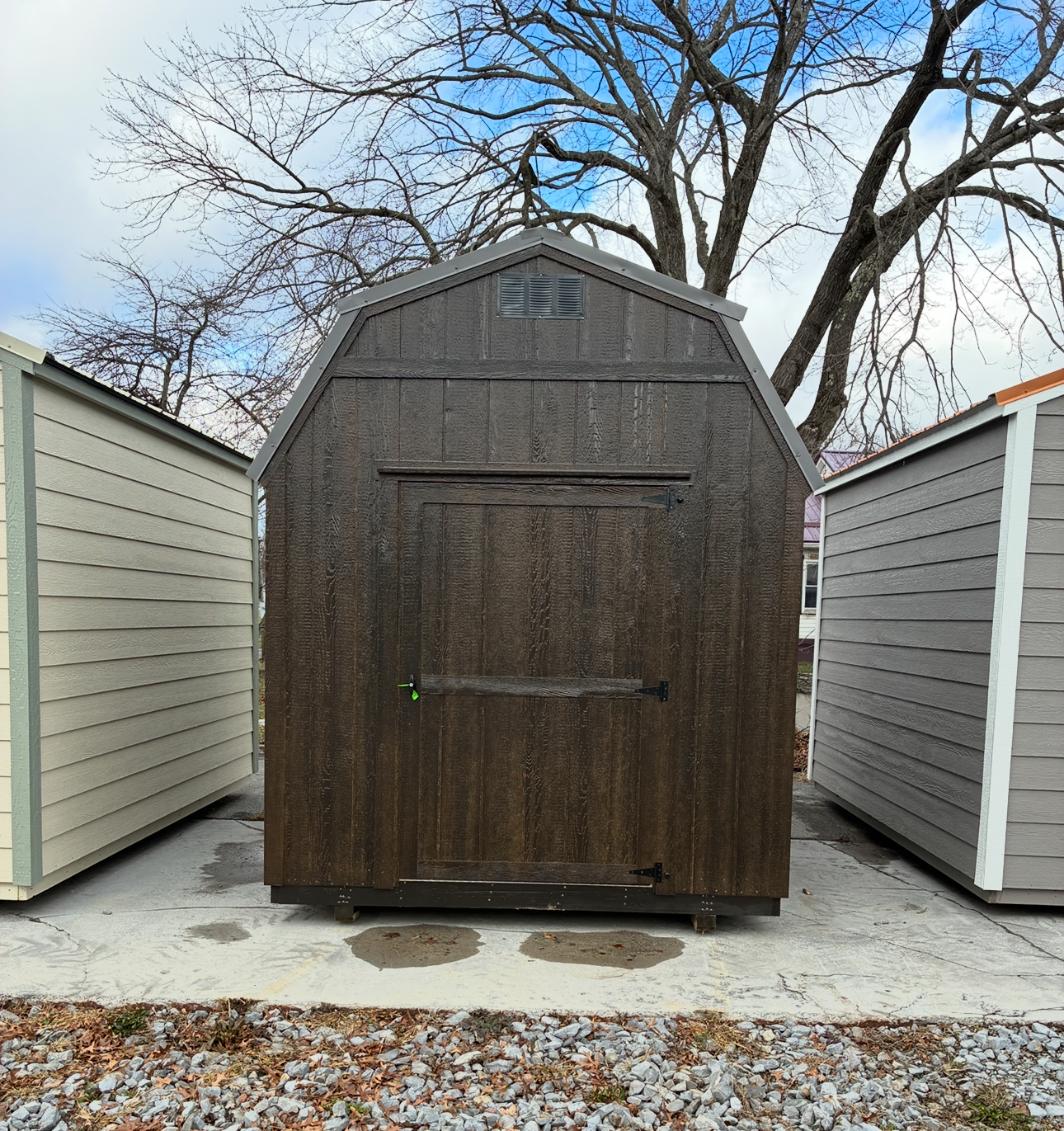 Image of 8 x 12 Lofted Barn (Low Wall)