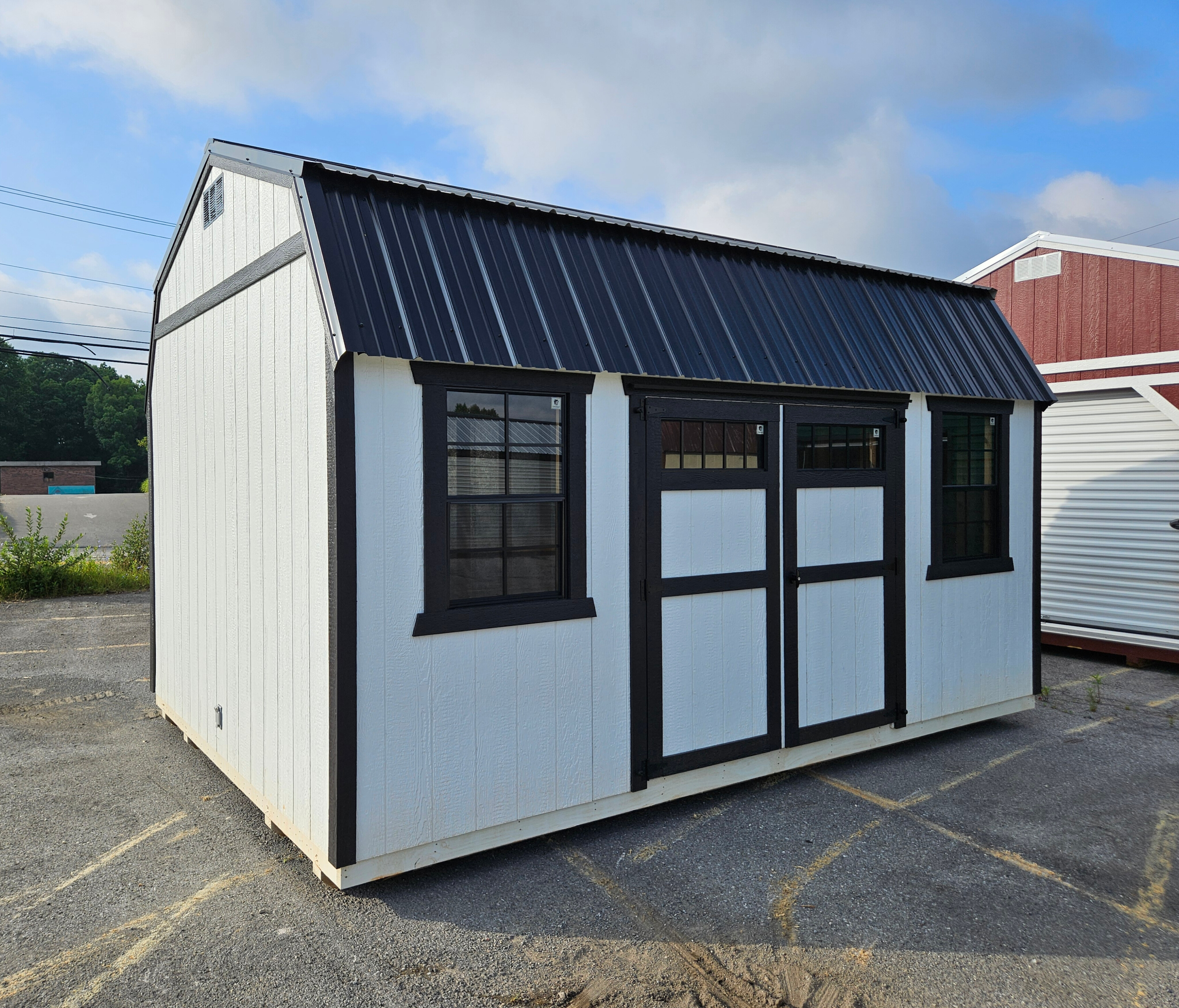 Image of 12 x 16 Lofted Barn (Low Wall)