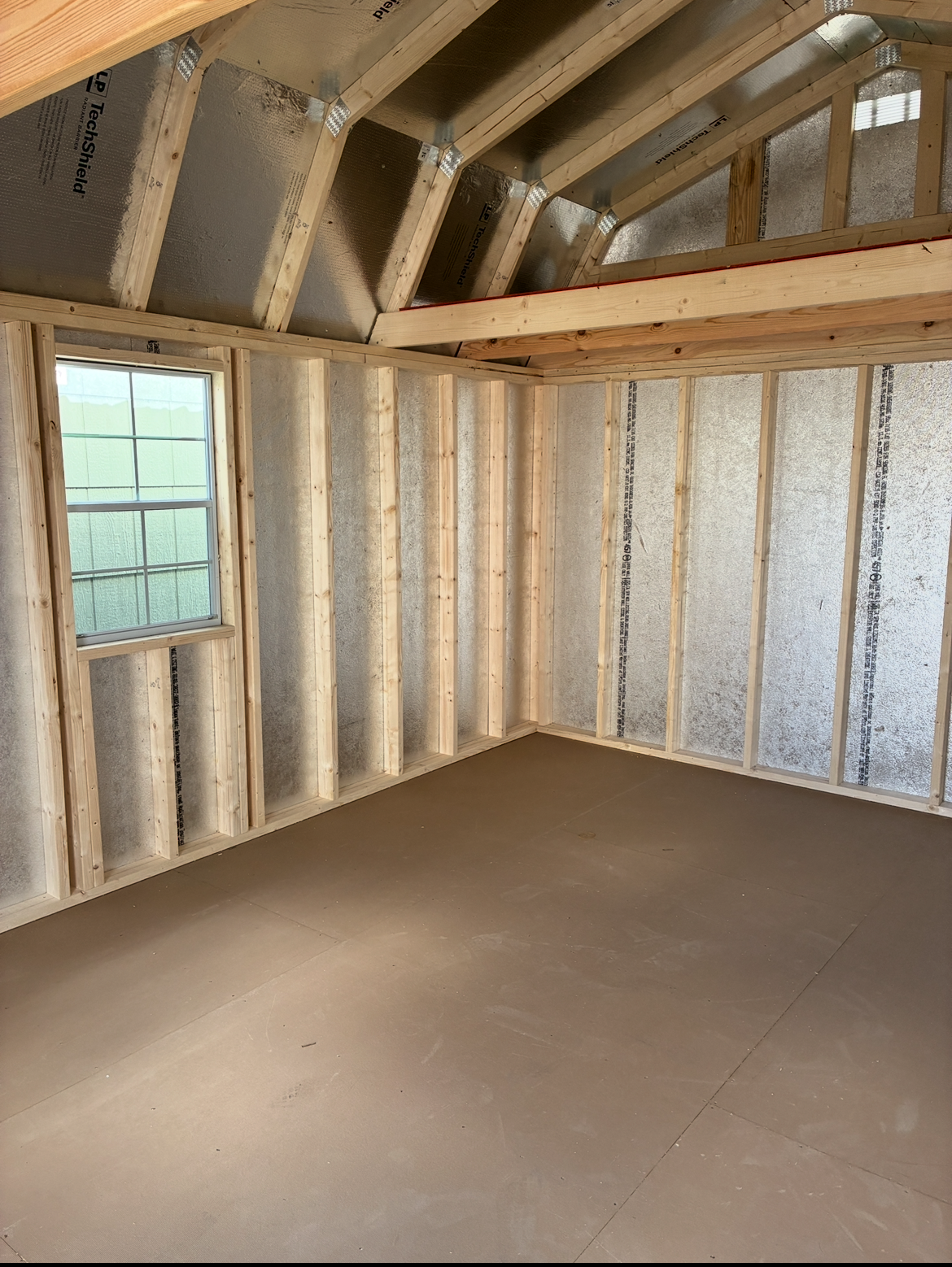 Thumbnail 3 for 12 x 16 Lofted Barn (Low Wall)