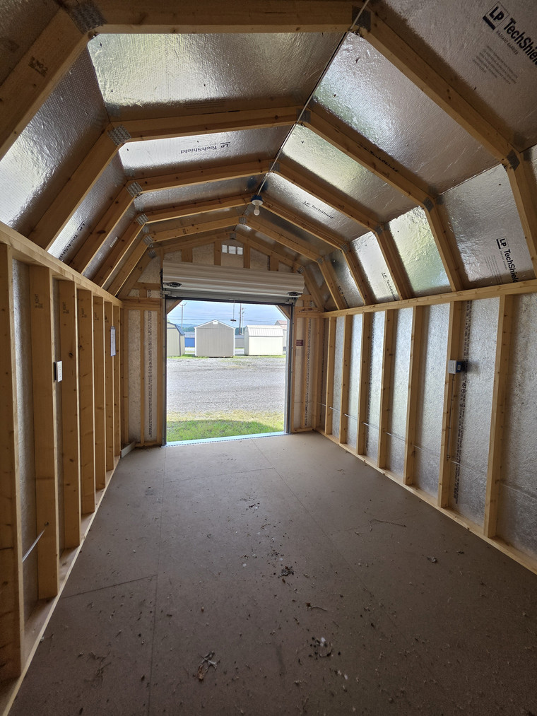 Thumbnail 2 for 10 x 16 Lofted Barn (Low Wall) Shed - Lewisburg, WV