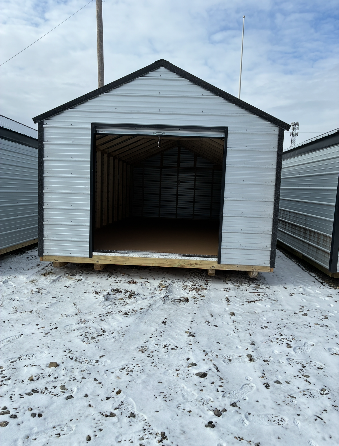 Image of 12 x 24 Utility Building (Low Wall)