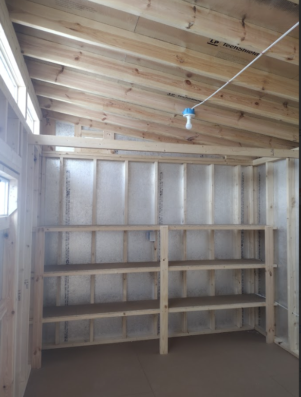 Thumbnail 2 for 10 x 16 Single Slope Modern Shed (High Wall)
